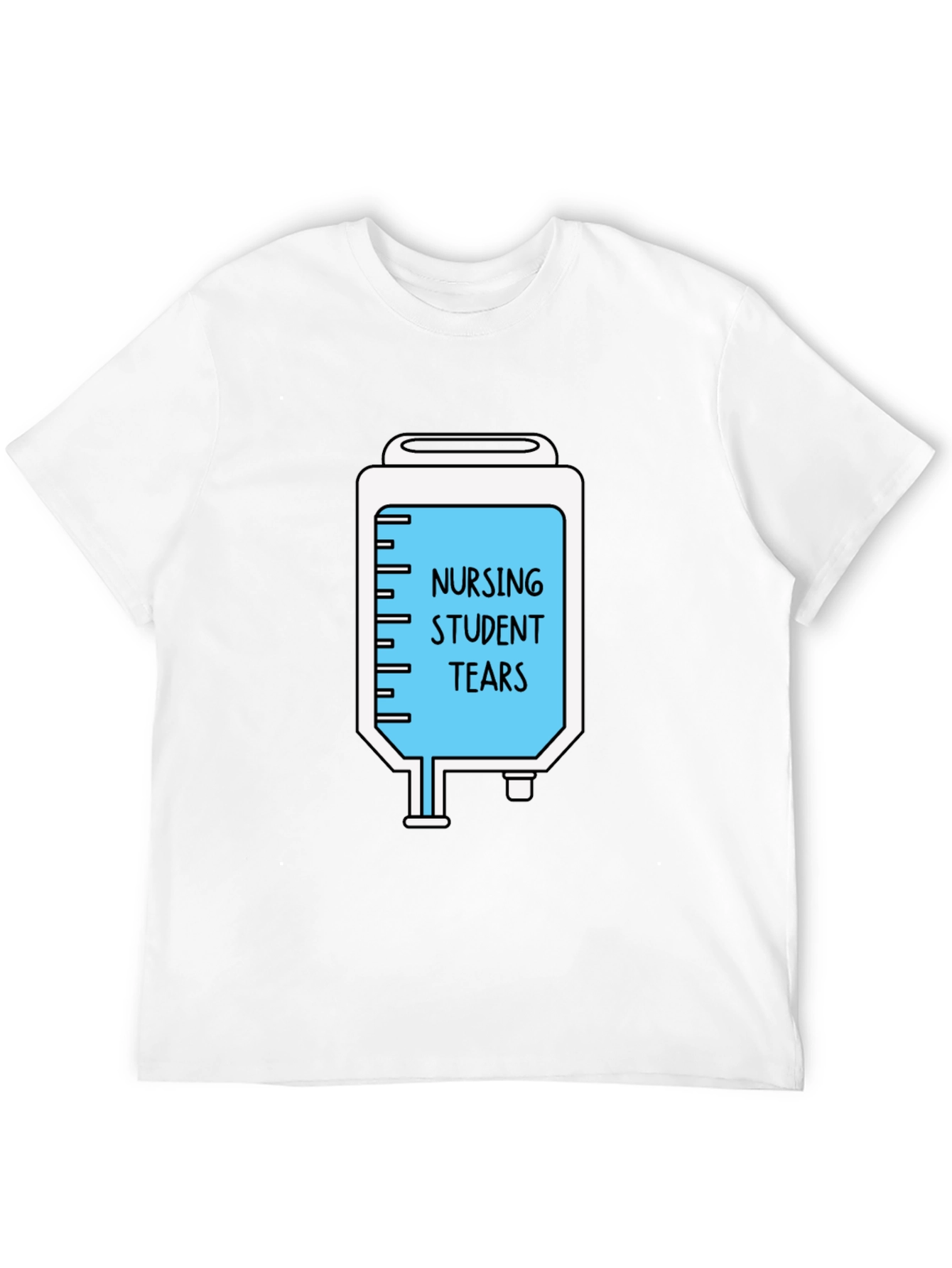 Nursing Student Tears Graphic T-Shirt