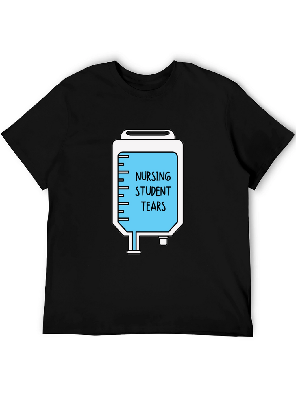 Nursing Student Tears Graphic T-Shirt