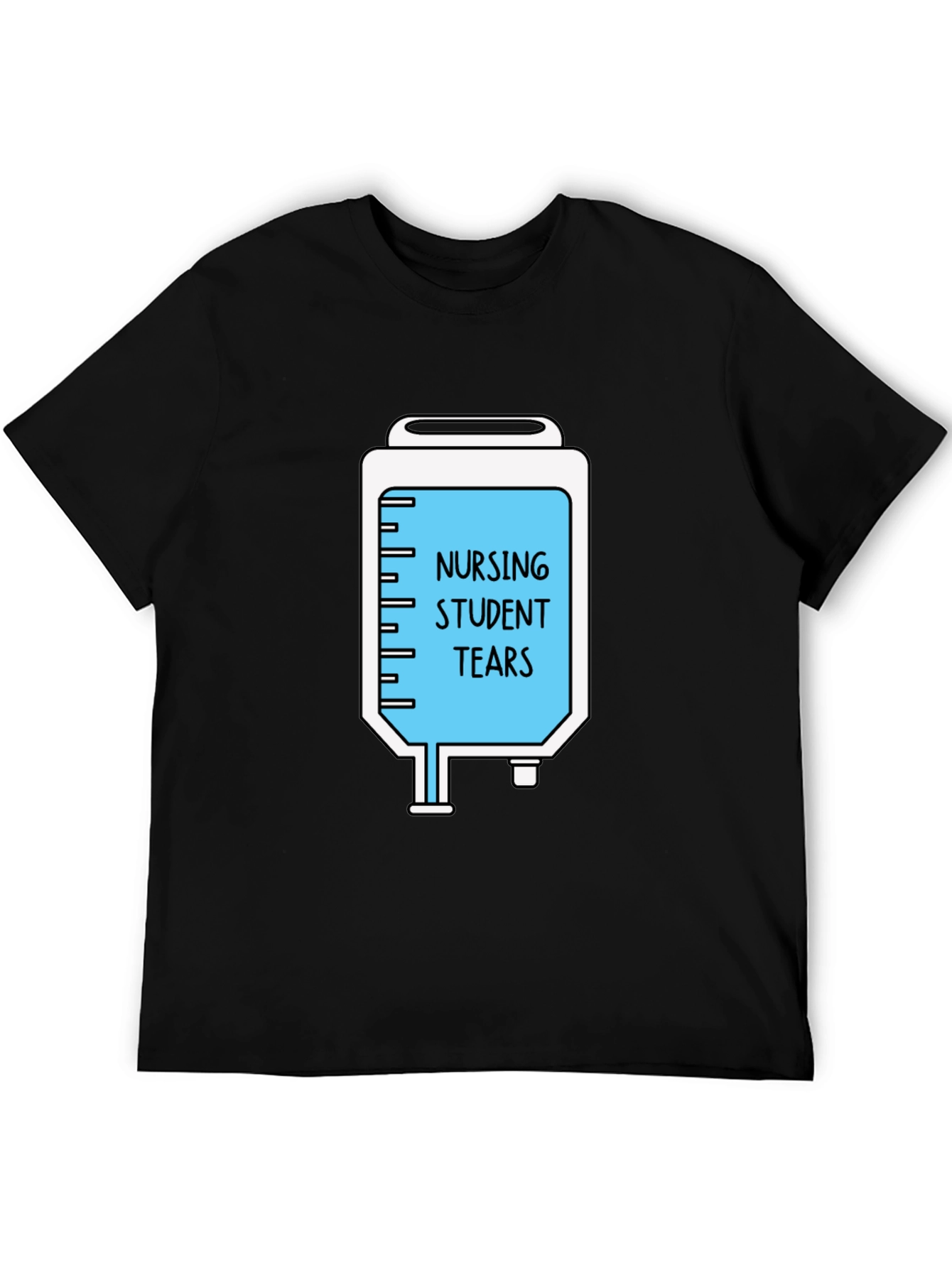 Nursing Student Tears Graphic T-Shirt