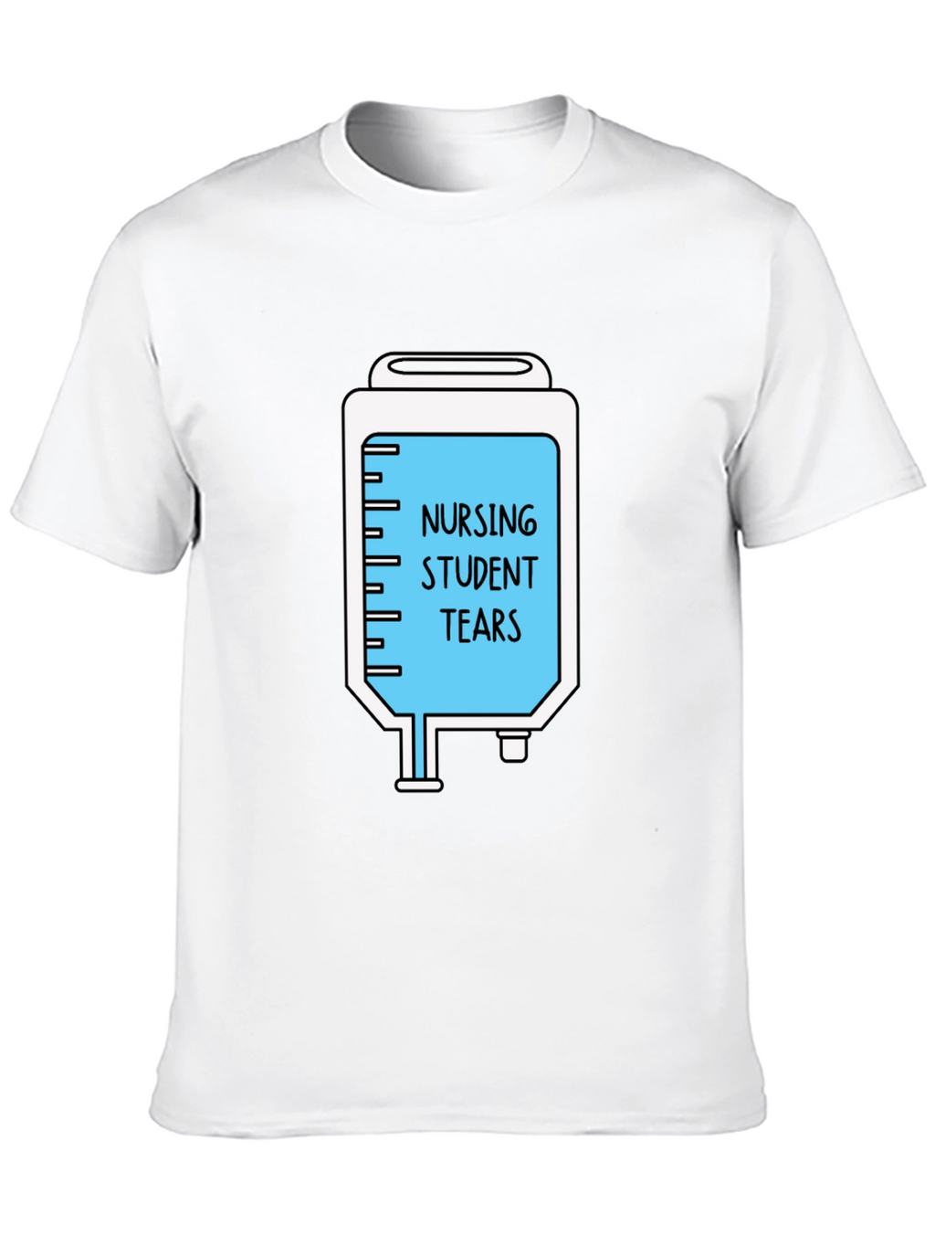 Nursing Student Tears Graphic T-Shirt