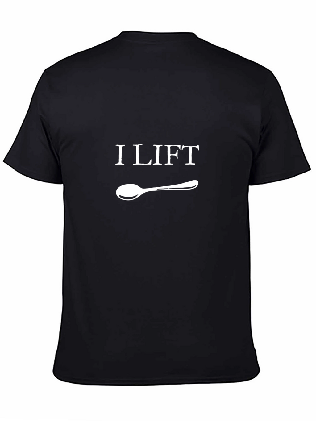 I Lift Spoon T-Shirt - Funny Foodie Tee