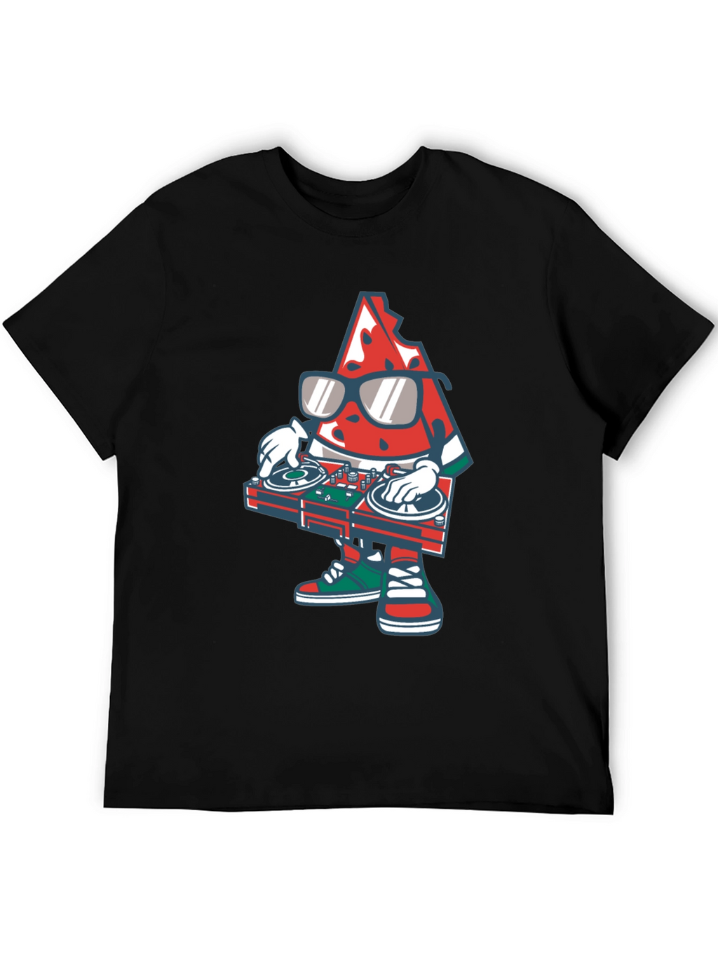 DJ Watermelon Graphic Tee - Cool Summer Vibes!