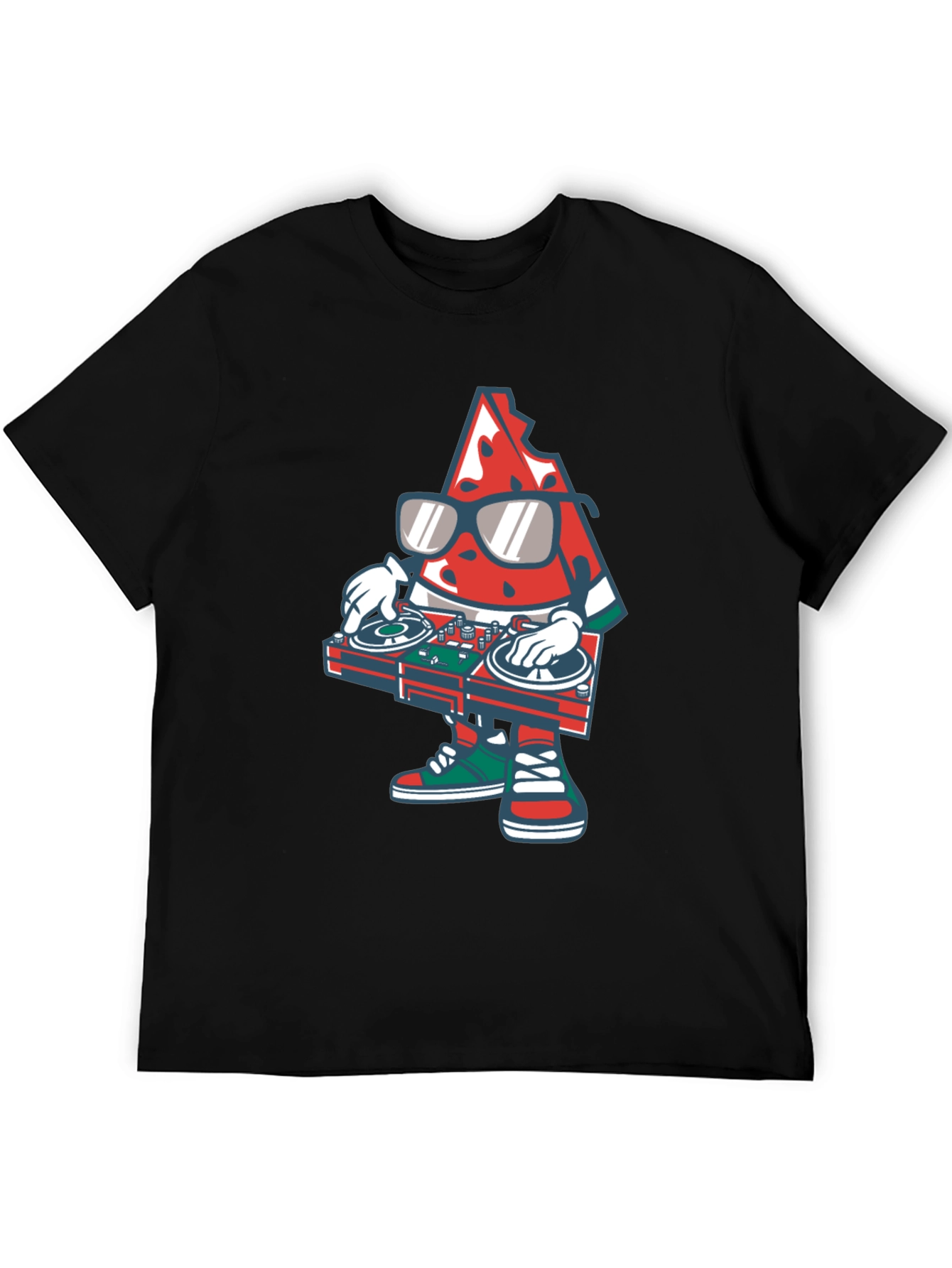 DJ Watermelon Graphic Tee - Cool Summer Vibes!