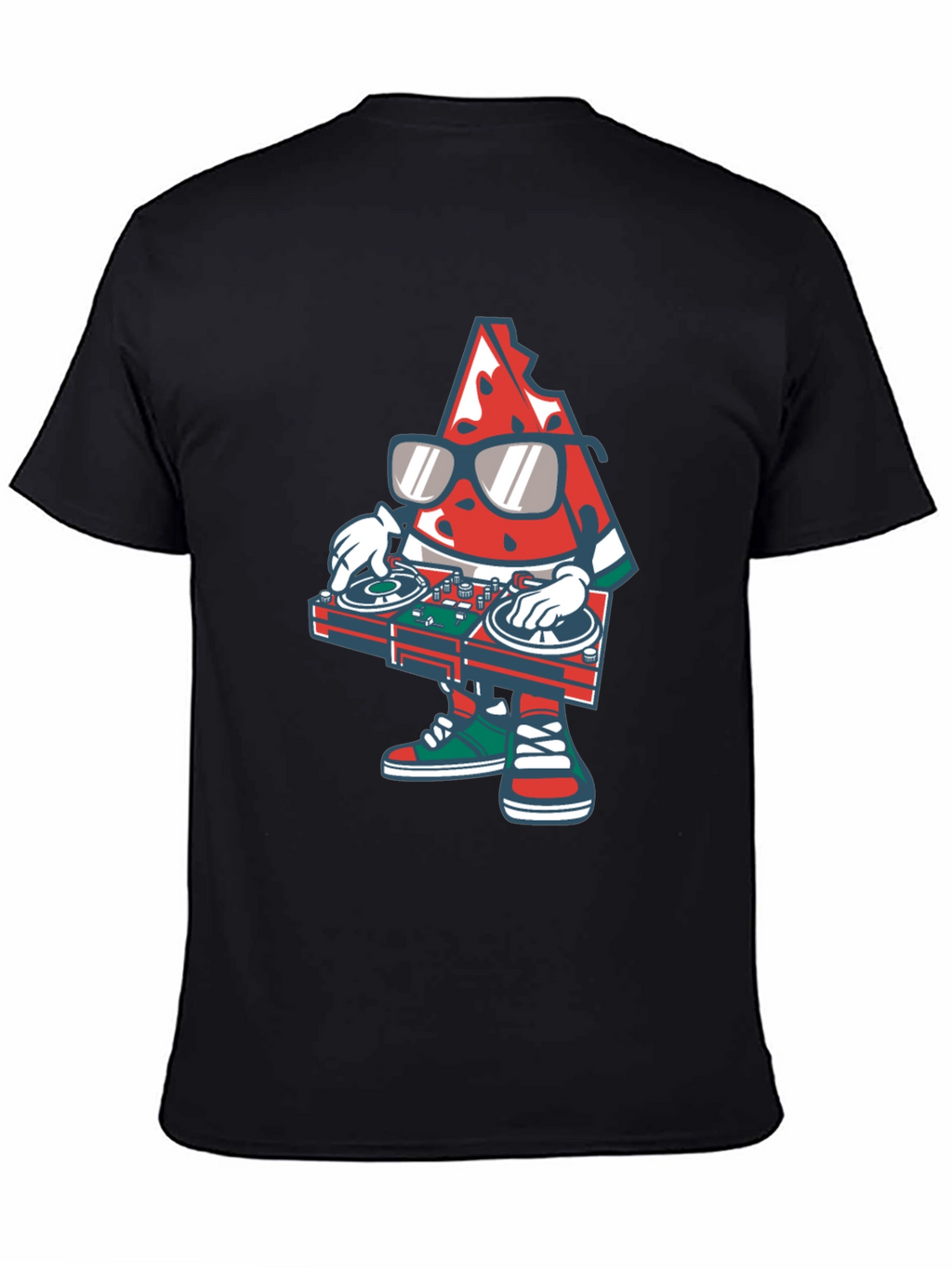 DJ Watermelon Graphic Tee - Cool Summer Vibes!