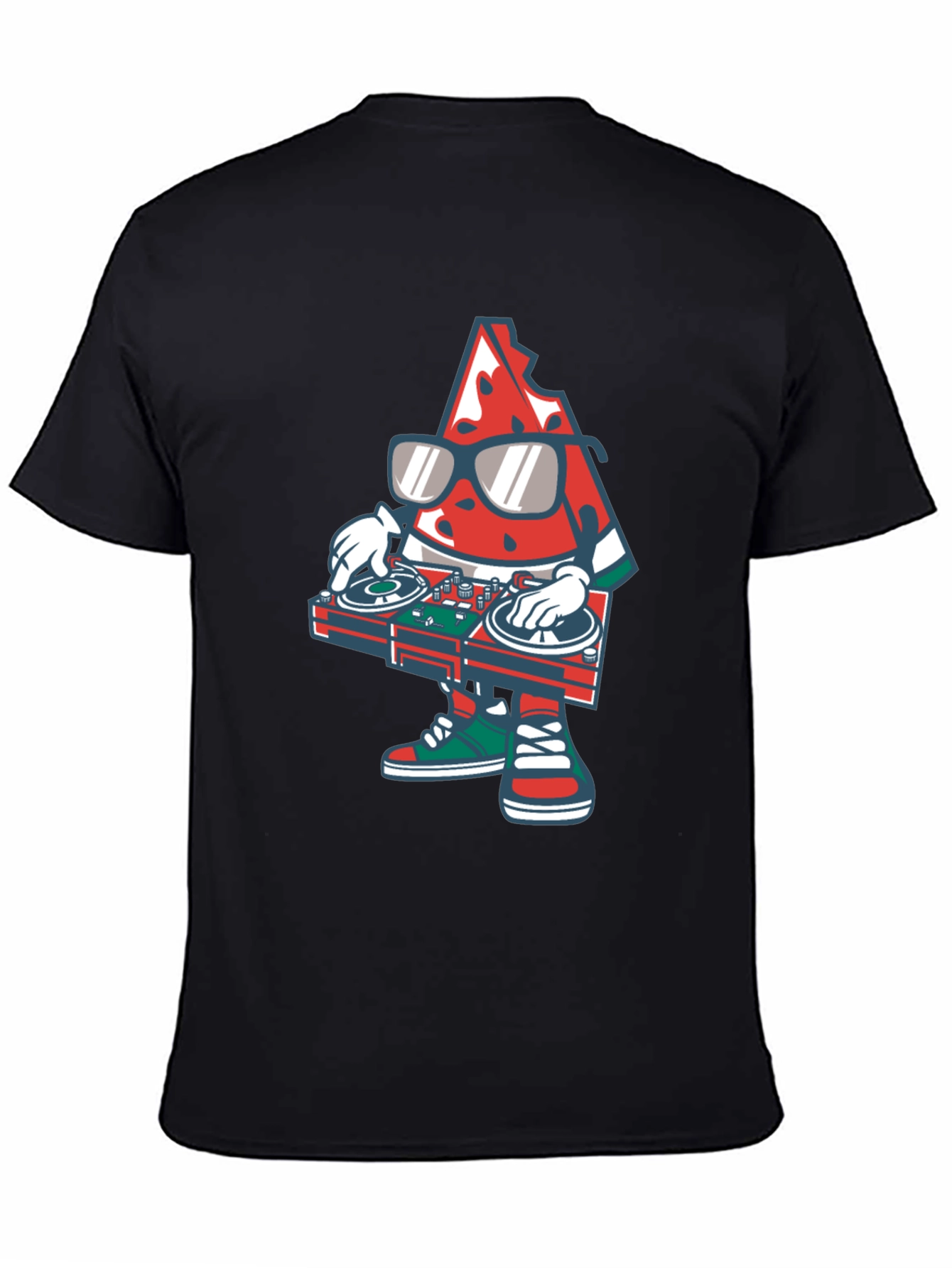 DJ Watermelon Graphic Tee - Cool Summer Vibes!