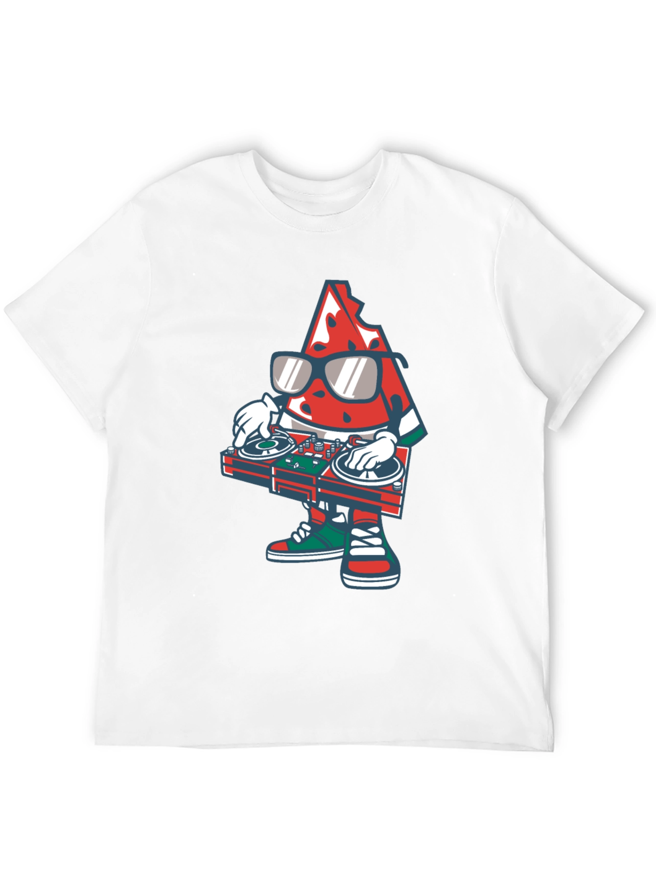 DJ Watermelon Graphic Tee - Cool Summer Vibes!