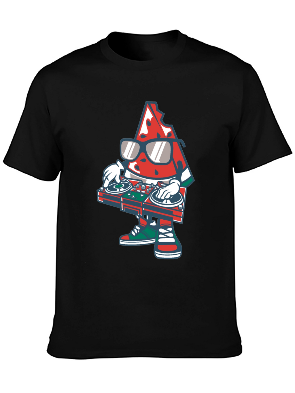 DJ Watermelon Graphic Tee - Cool Summer Vibes!