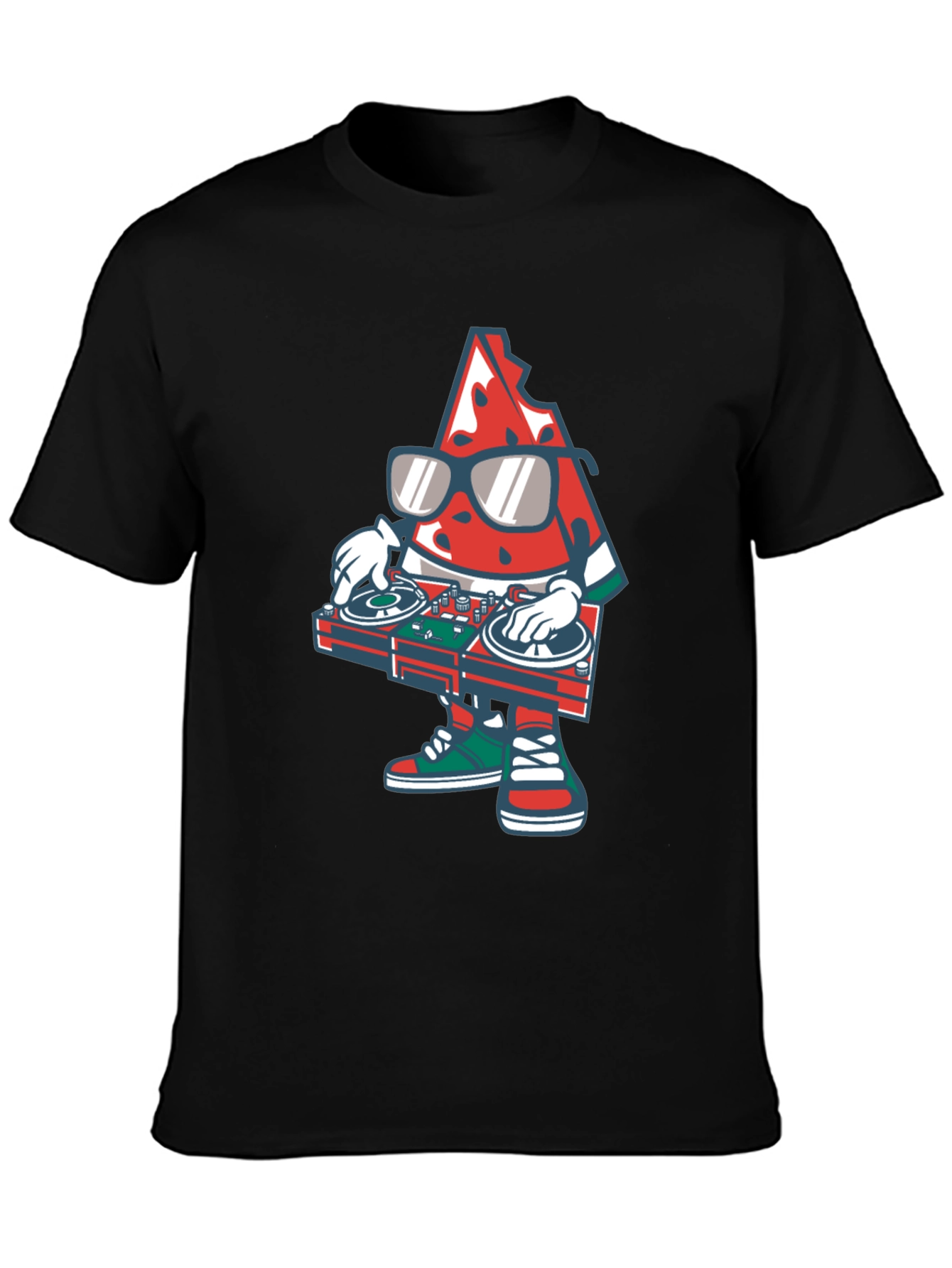 DJ Watermelon Graphic Tee - Cool Summer Vibes!