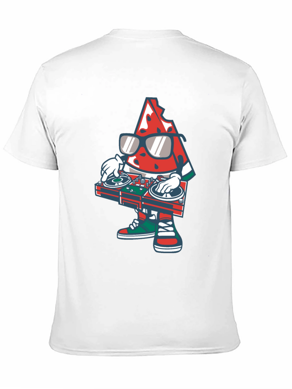 DJ Watermelon Graphic Tee - Cool Summer Vibes!
