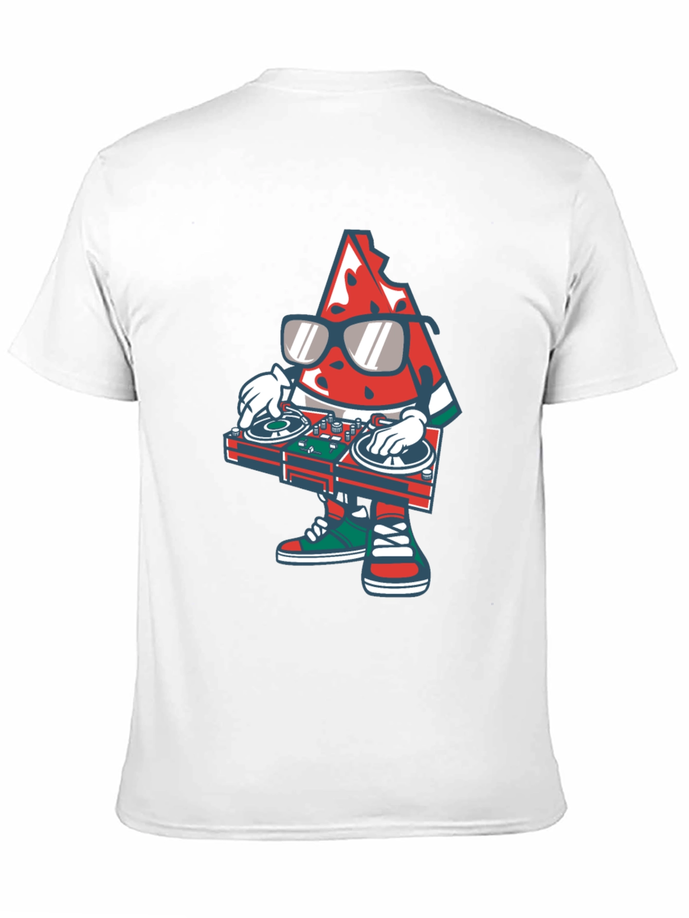 DJ Watermelon Graphic Tee - Cool Summer Vibes!
