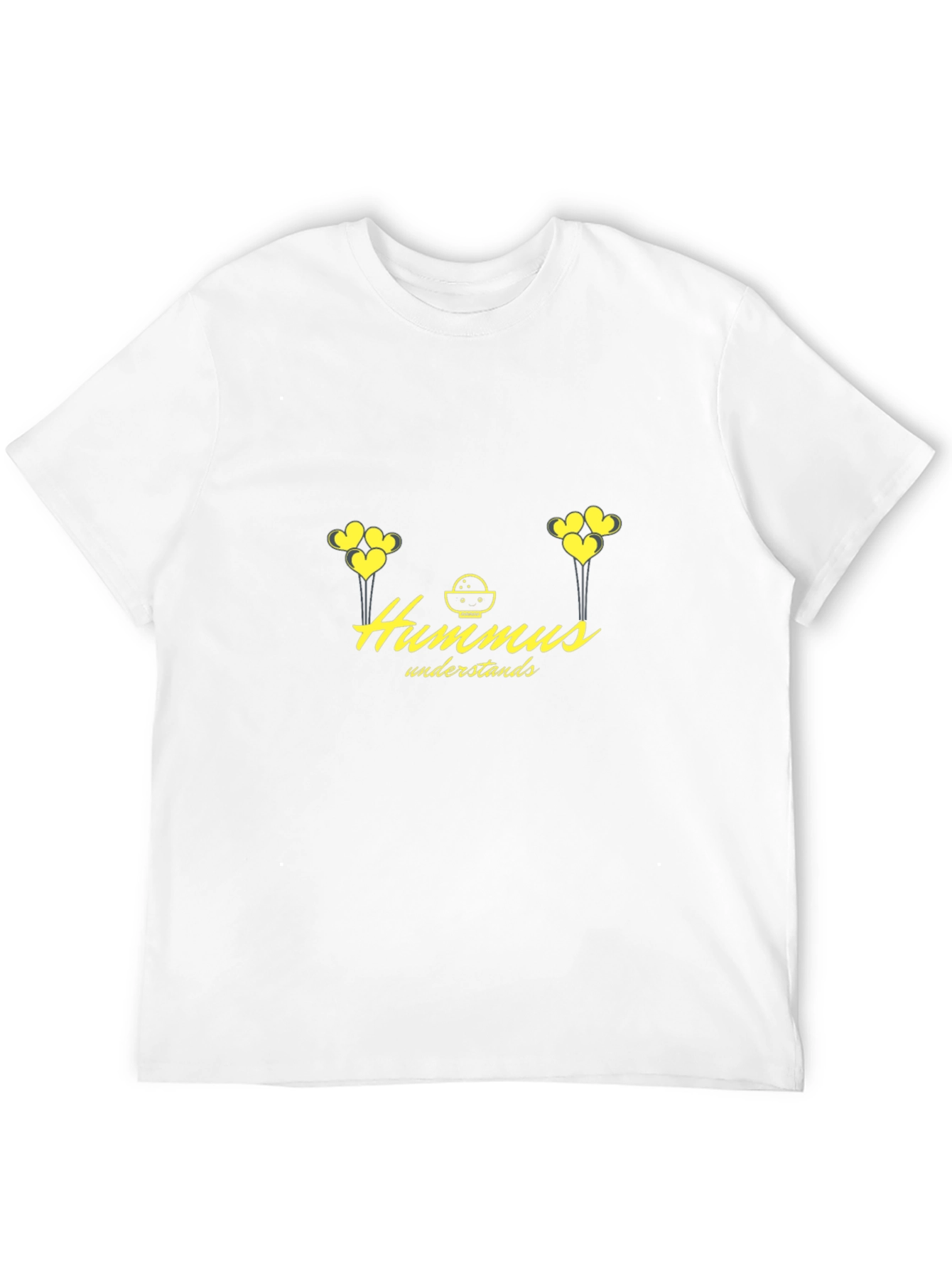Hummus Understands Graphic Tee - Black