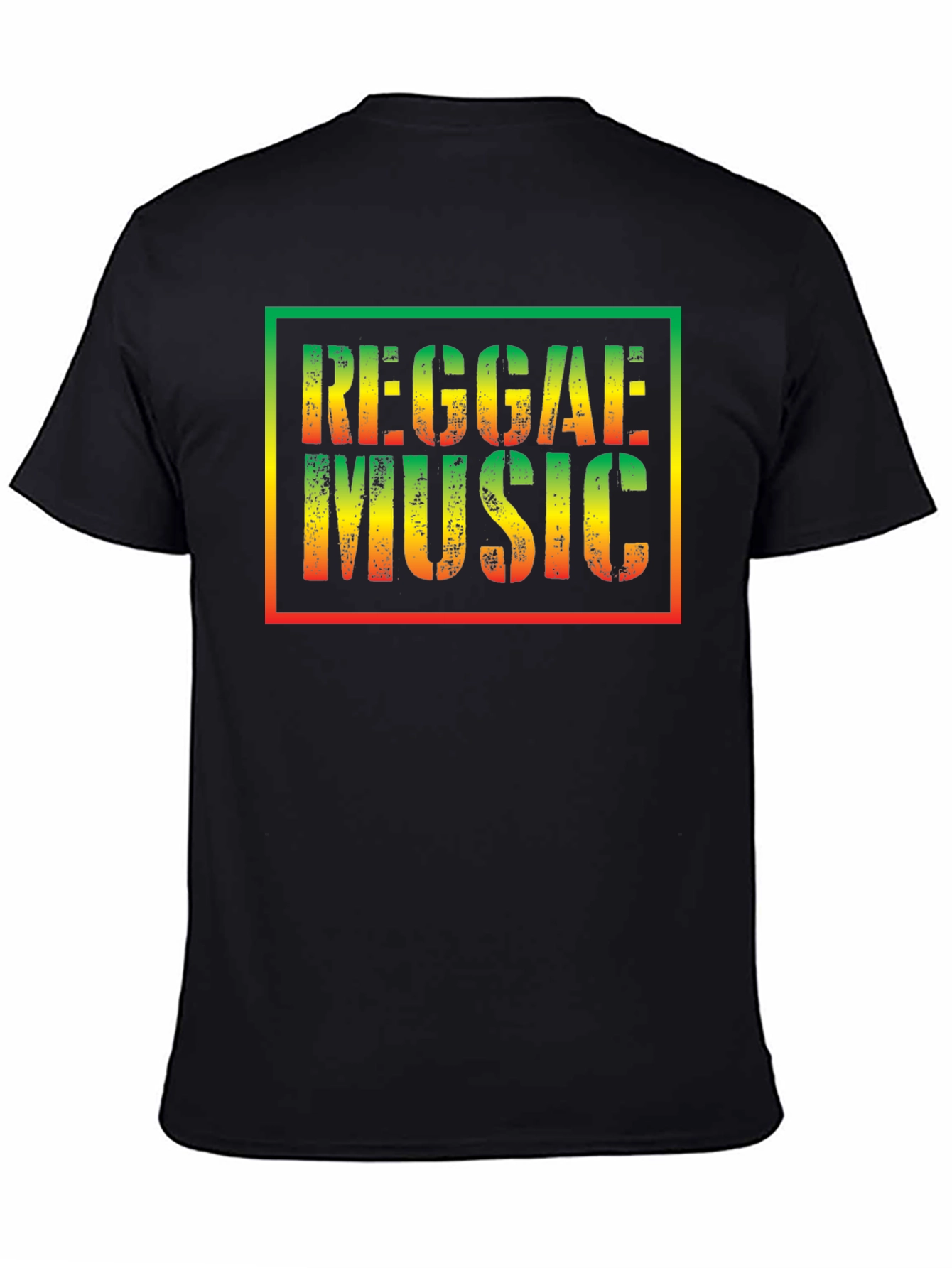 Reggae Music T-Shirt - Rasta Colors