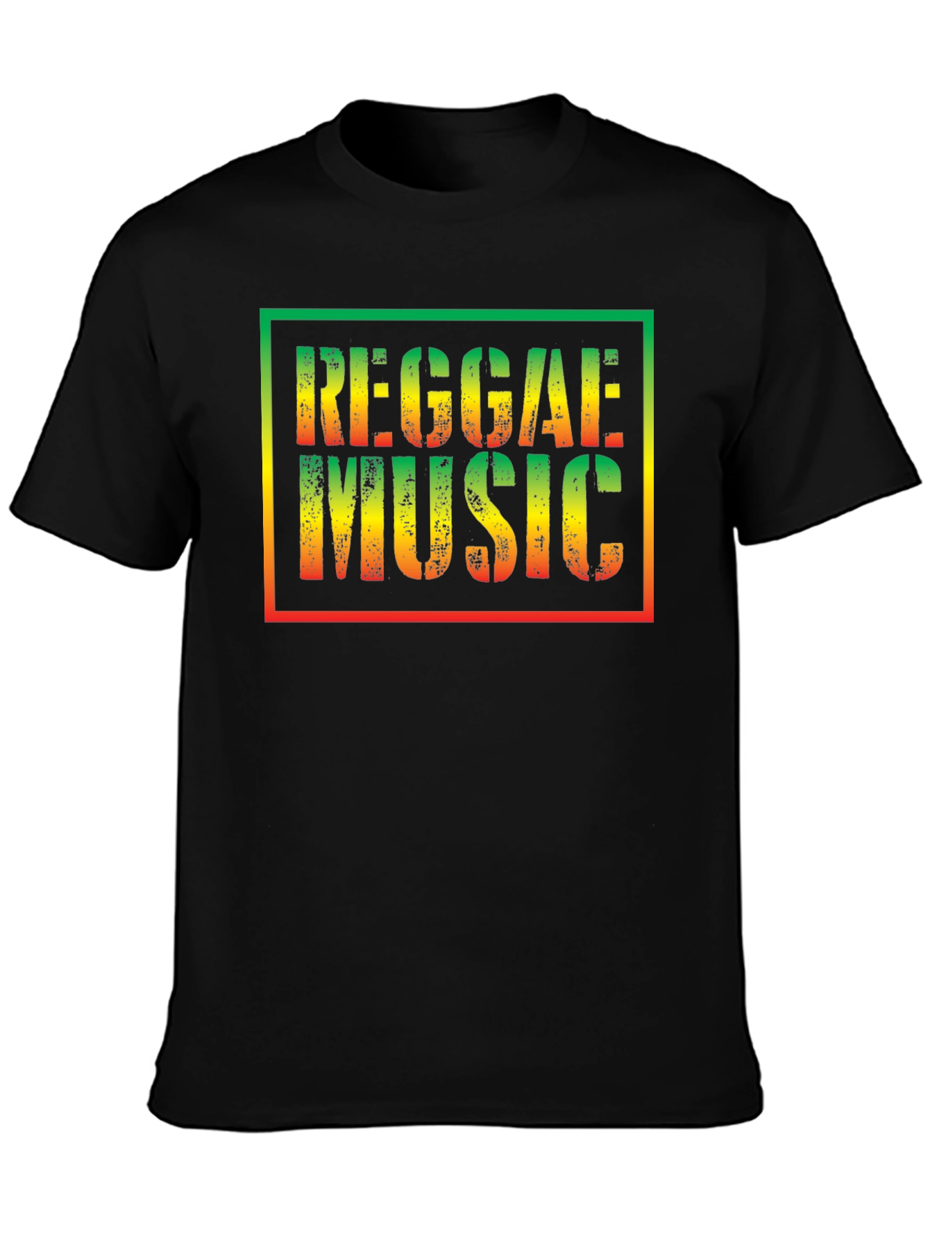 Reggae Music T-Shirt - Rasta Colors