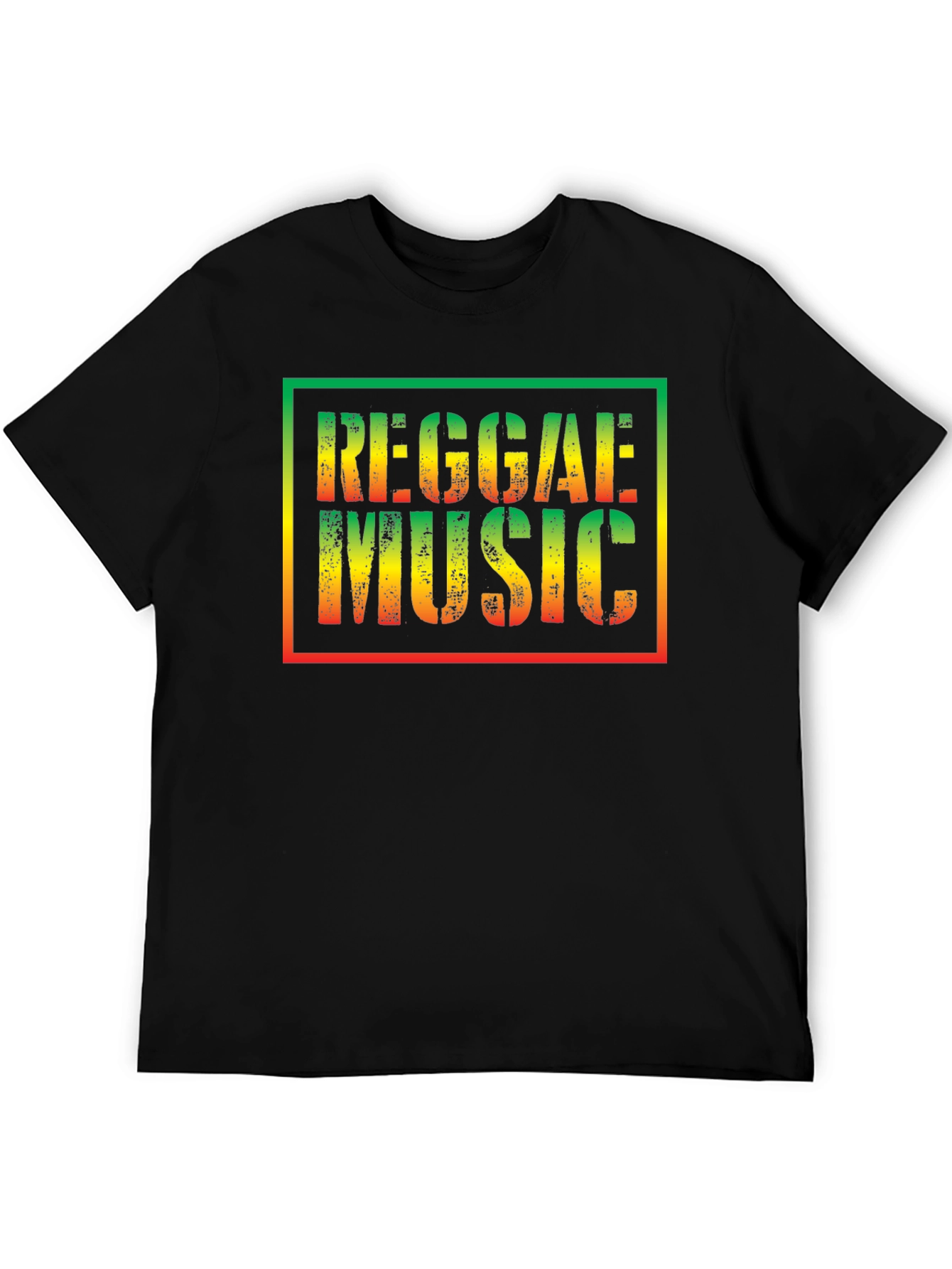 Reggae Music T-Shirt - Rasta Colors