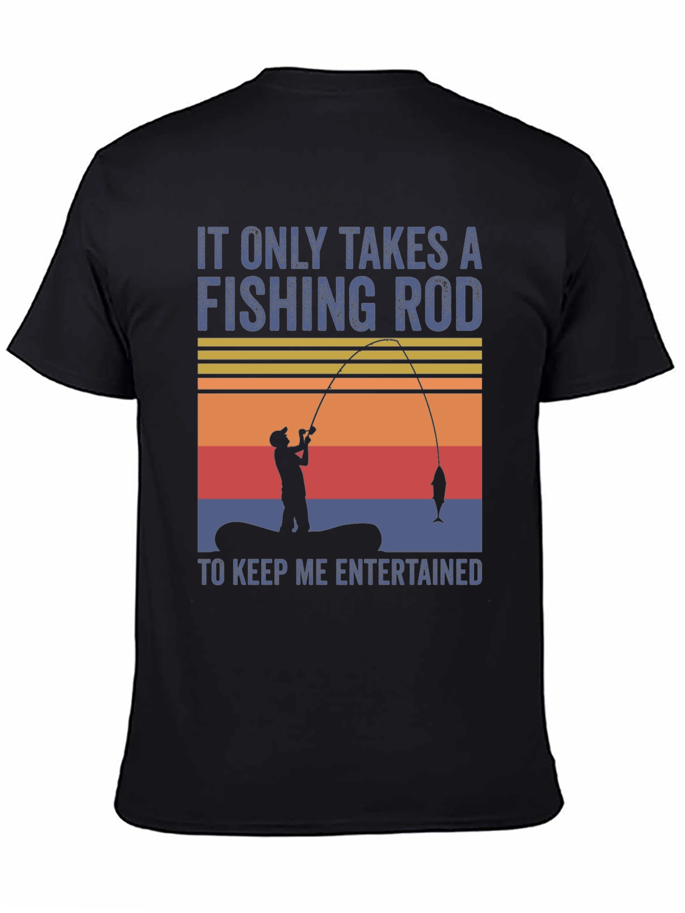 Fishing Rod T-Shirt - Fisherman Gift