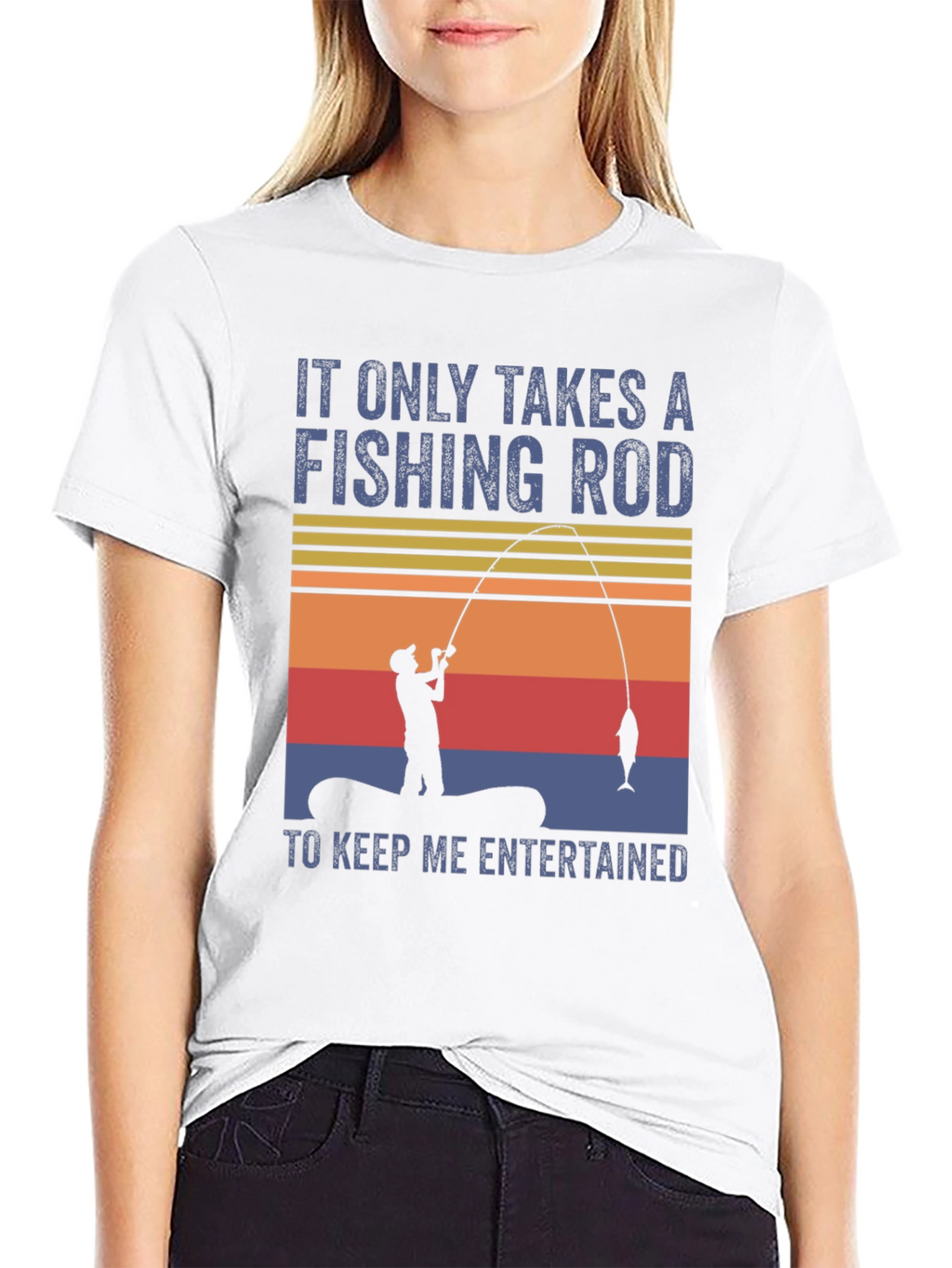 Fishing Rod T-Shirt - Fisherman Gift