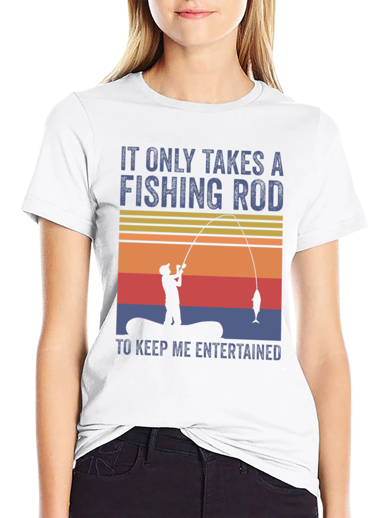 Fishing Rod T-Shirt - Fisherman Gift