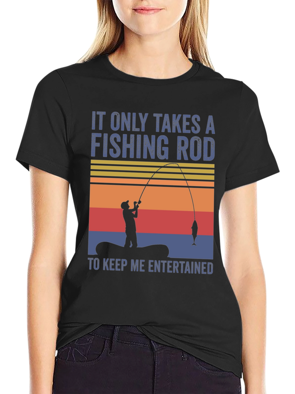 Fishing Rod T-Shirt - Fisherman Gift