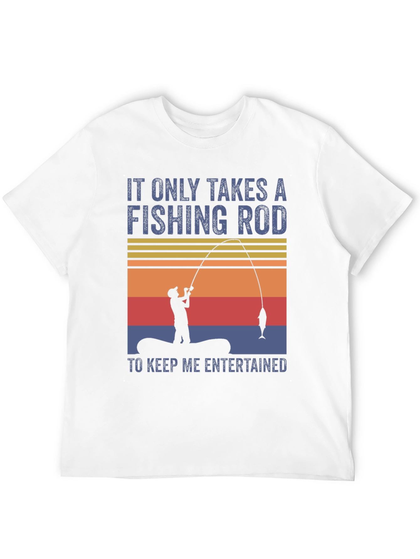 Fishing Rod T-Shirt - Fisherman Gift