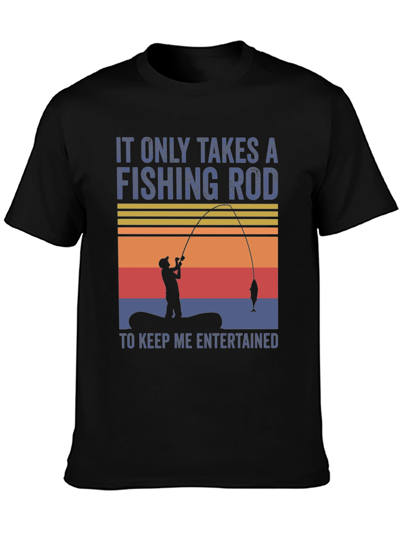 Fishing Rod T-Shirt - Fisherman Gift