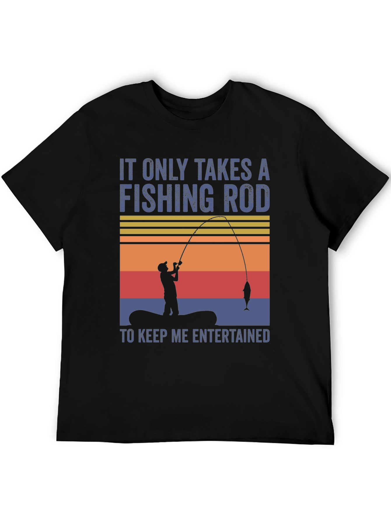 Fishing Rod T-Shirt - Fisherman Gift