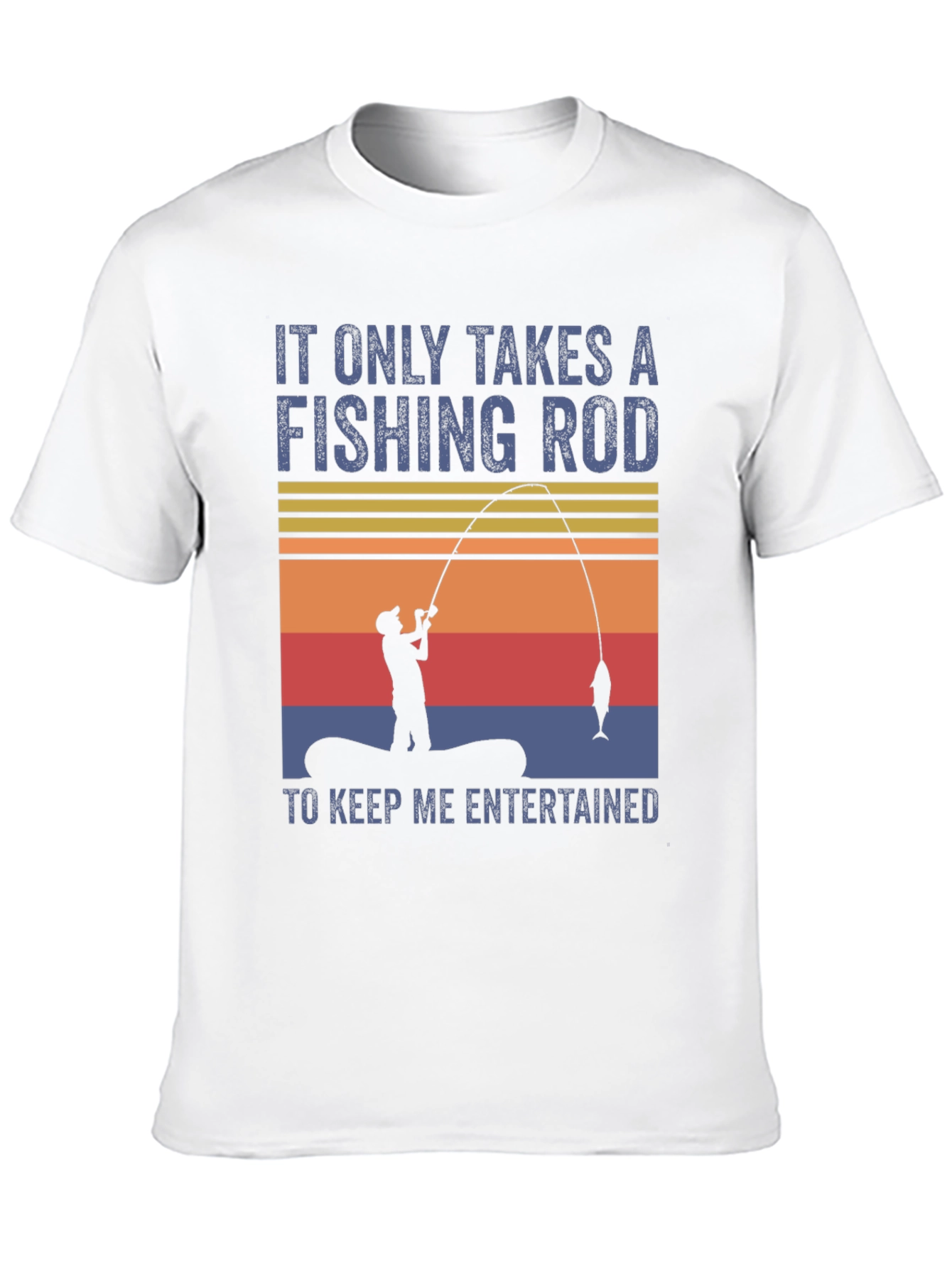 Fishing Rod T-Shirt - Fisherman Gift