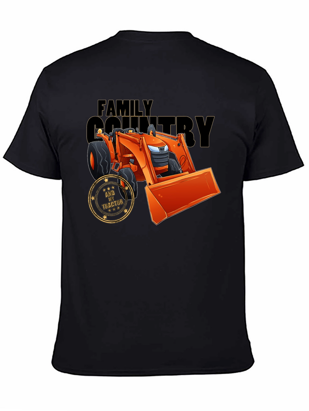 Family Country Tractor Graphic Tee