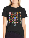 Fruit Alphabet T-Shirt: Learn with Style