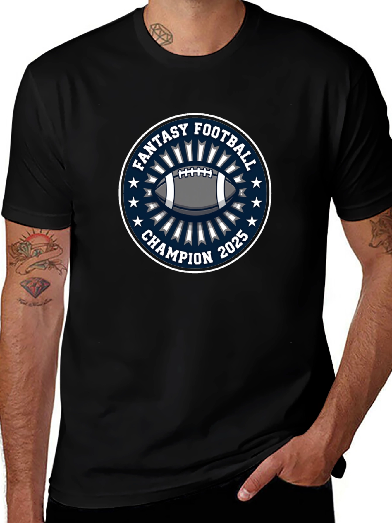 Fantasy Football Champion 2025 T-Shirt