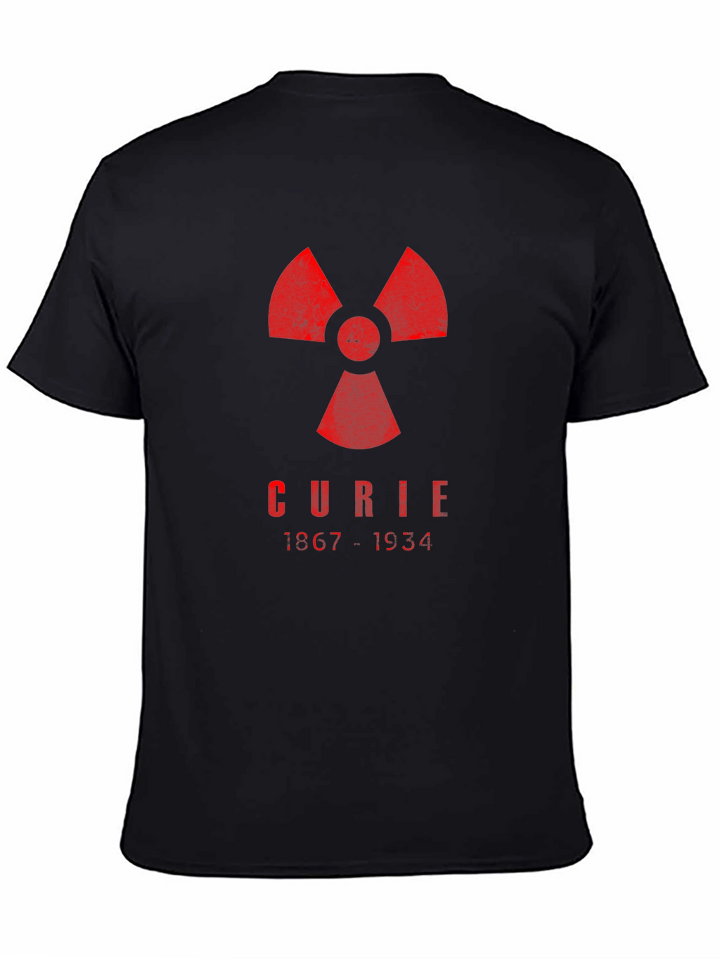 Curie Radiation Symbol T-Shirt - Science Tee