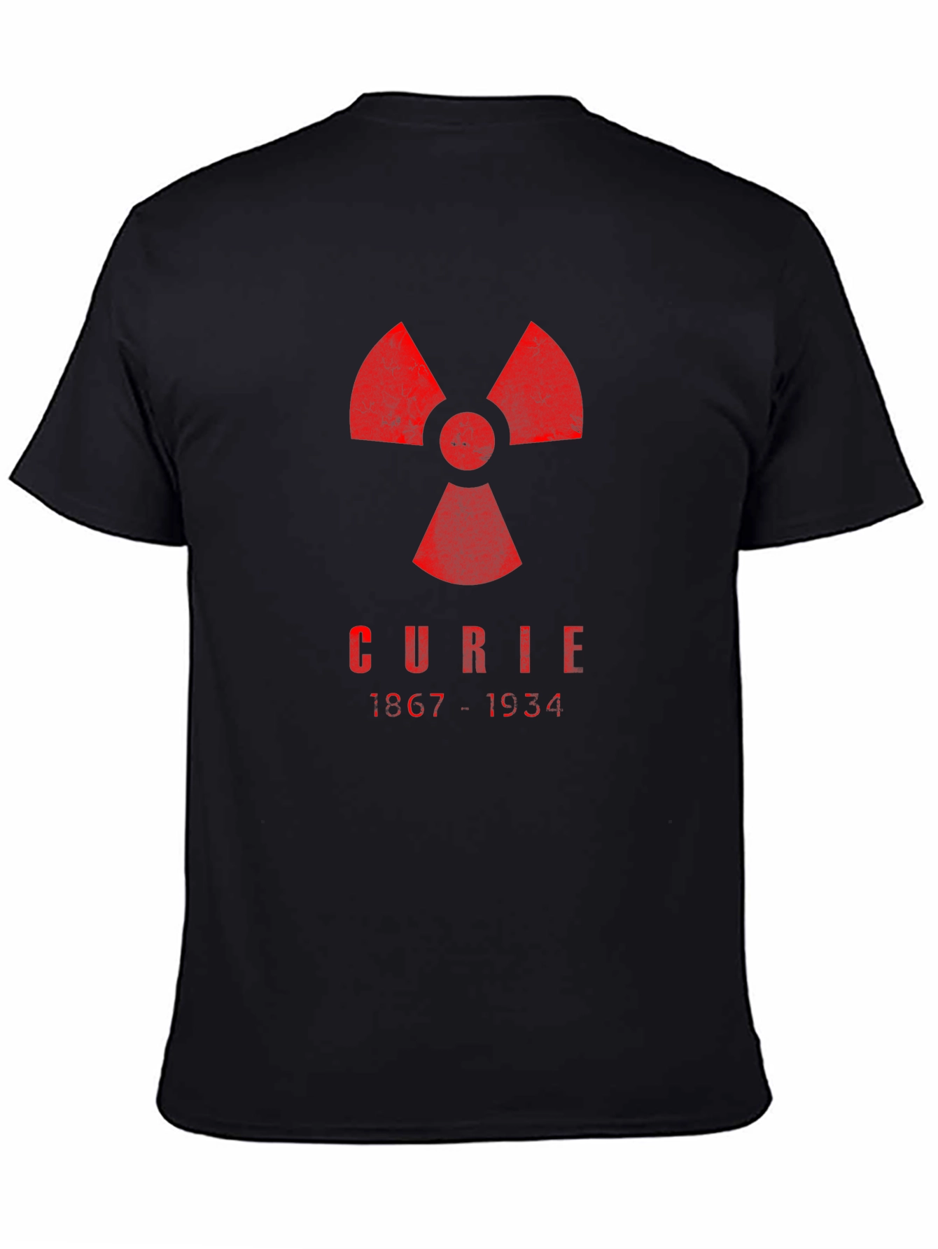 Curie Radiation Symbol T-Shirt - Science Tee