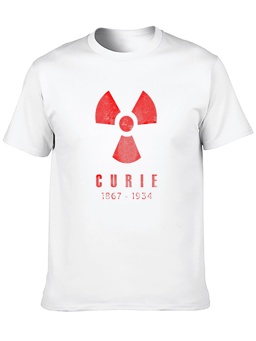 Curie Radiation Symbol T-Shirt - Science Tee