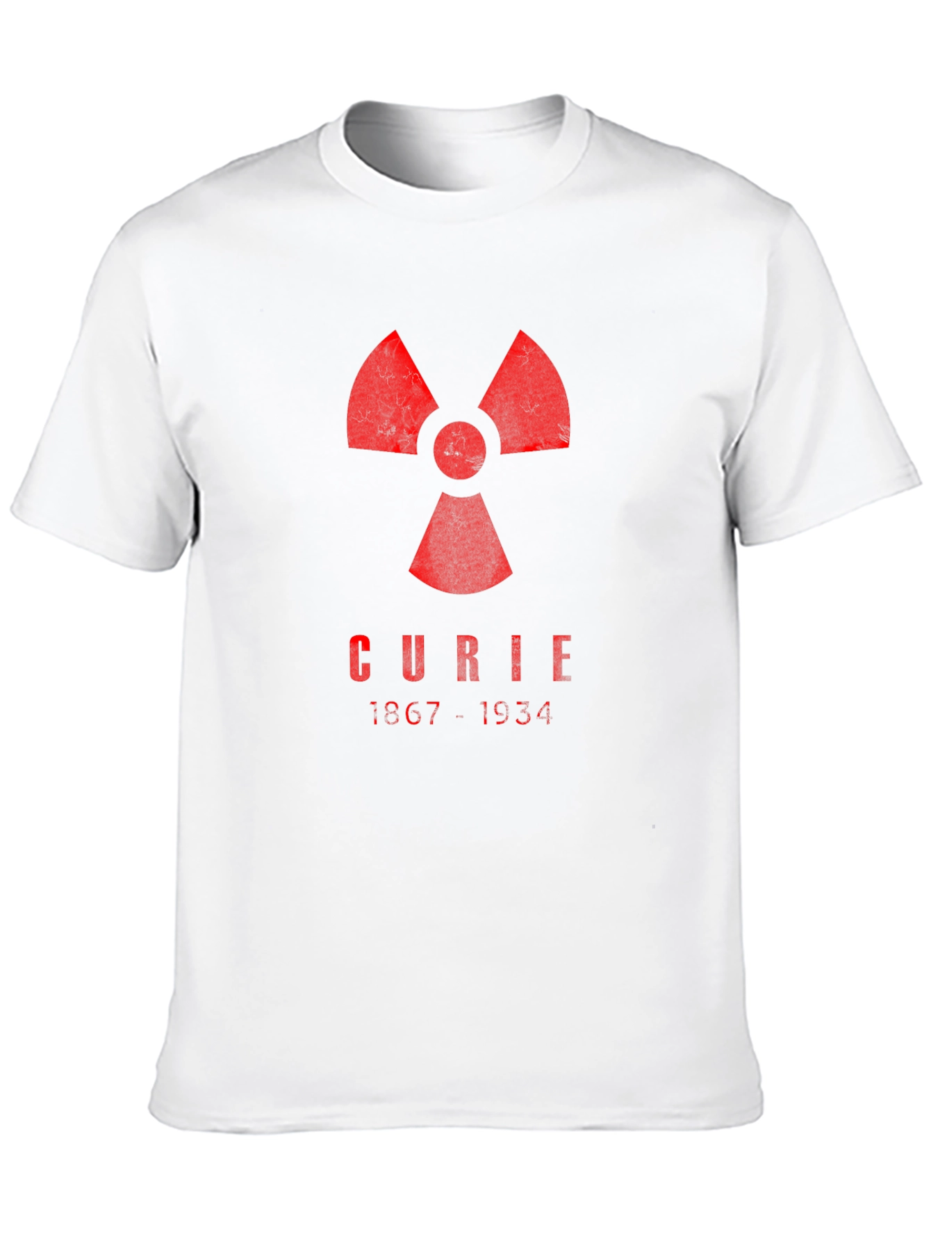 Curie Radiation Symbol T-Shirt - Science Tee