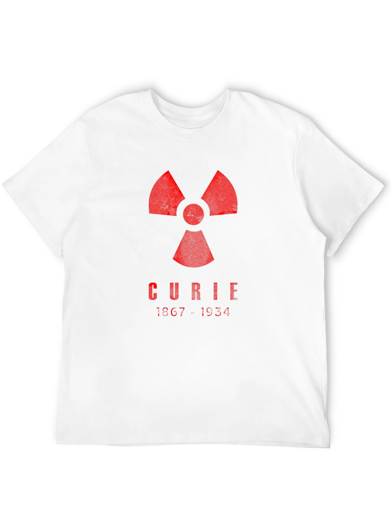 Curie Radiation Symbol T-Shirt - Science Tee