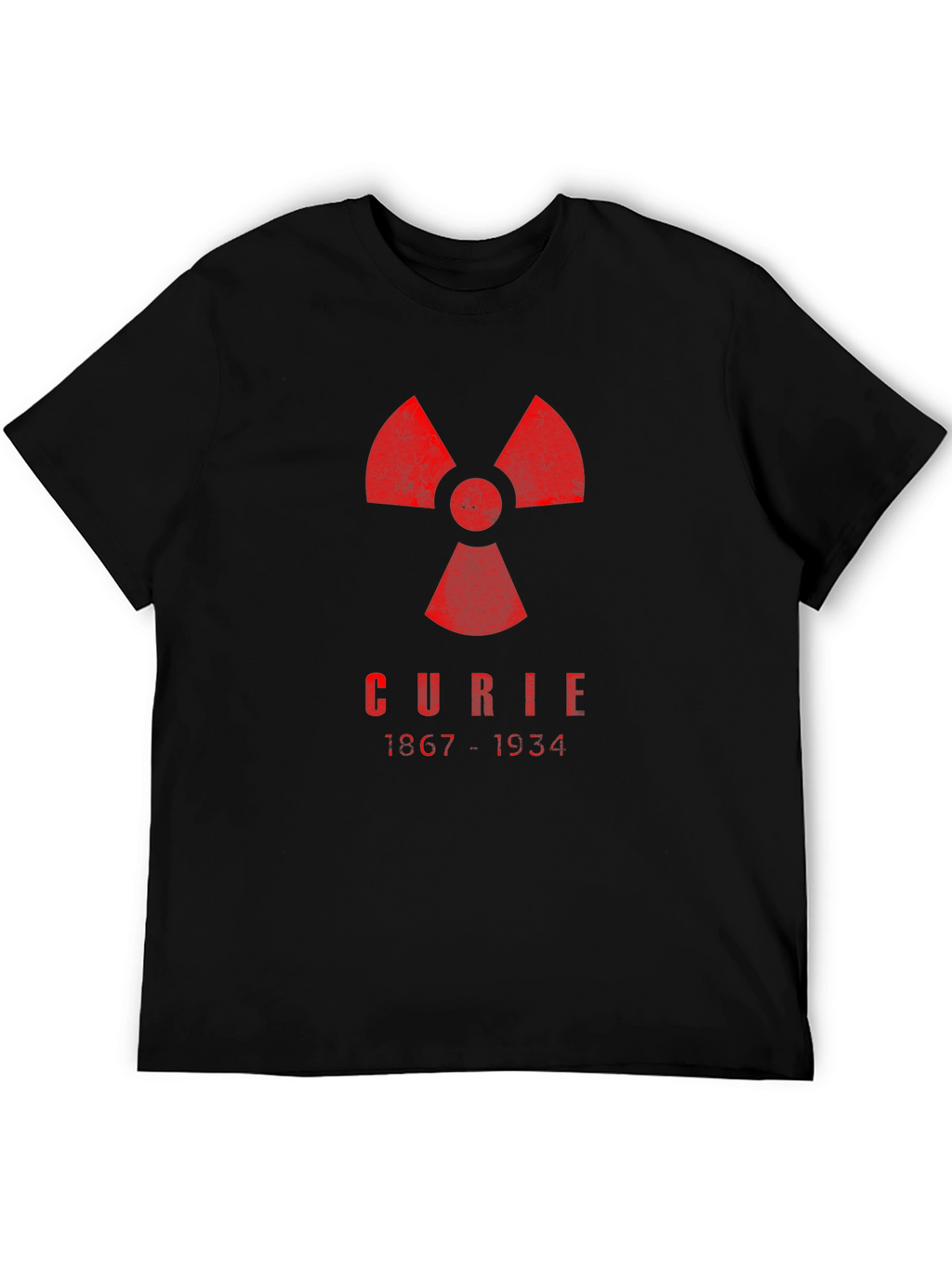 Curie Radiation Symbol T-Shirt - Science Tee
