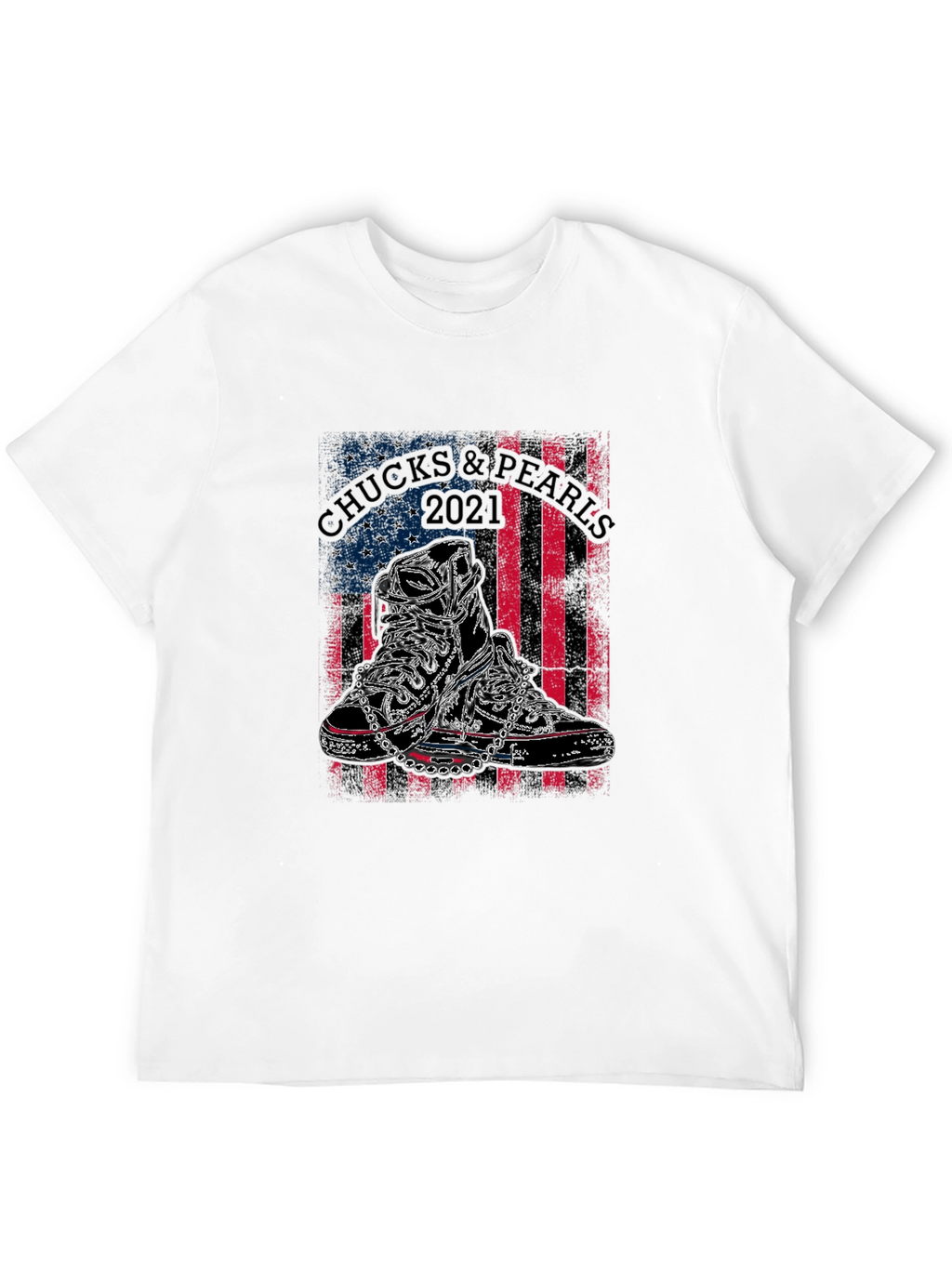 Chucks & Pearls 2021 Graphic Tee