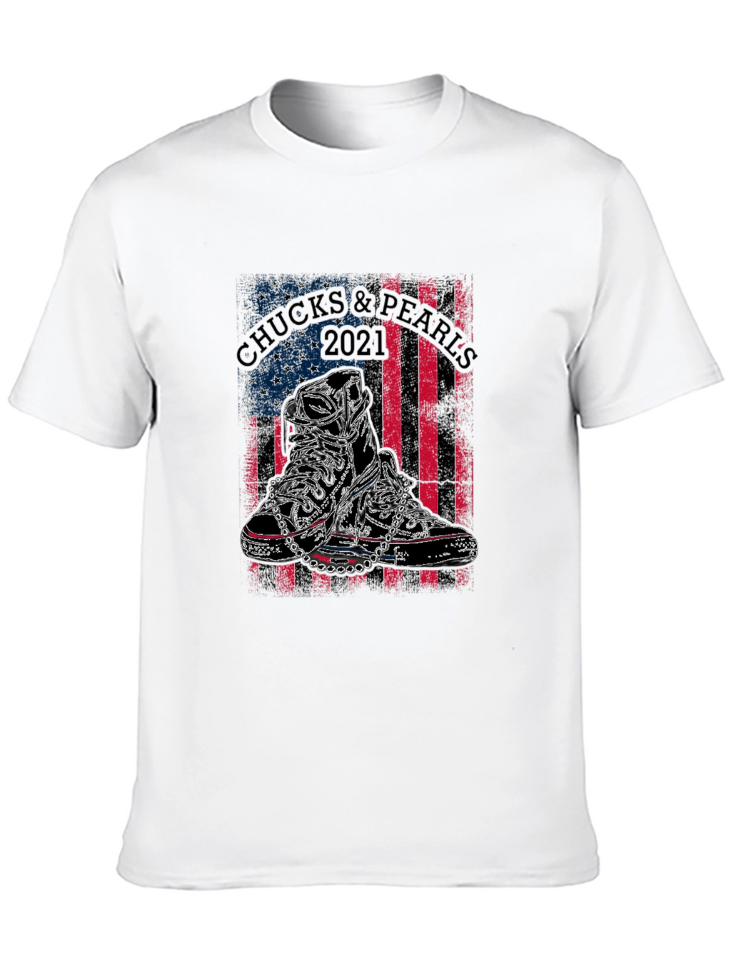 Chucks & Pearls 2021 Graphic Tee