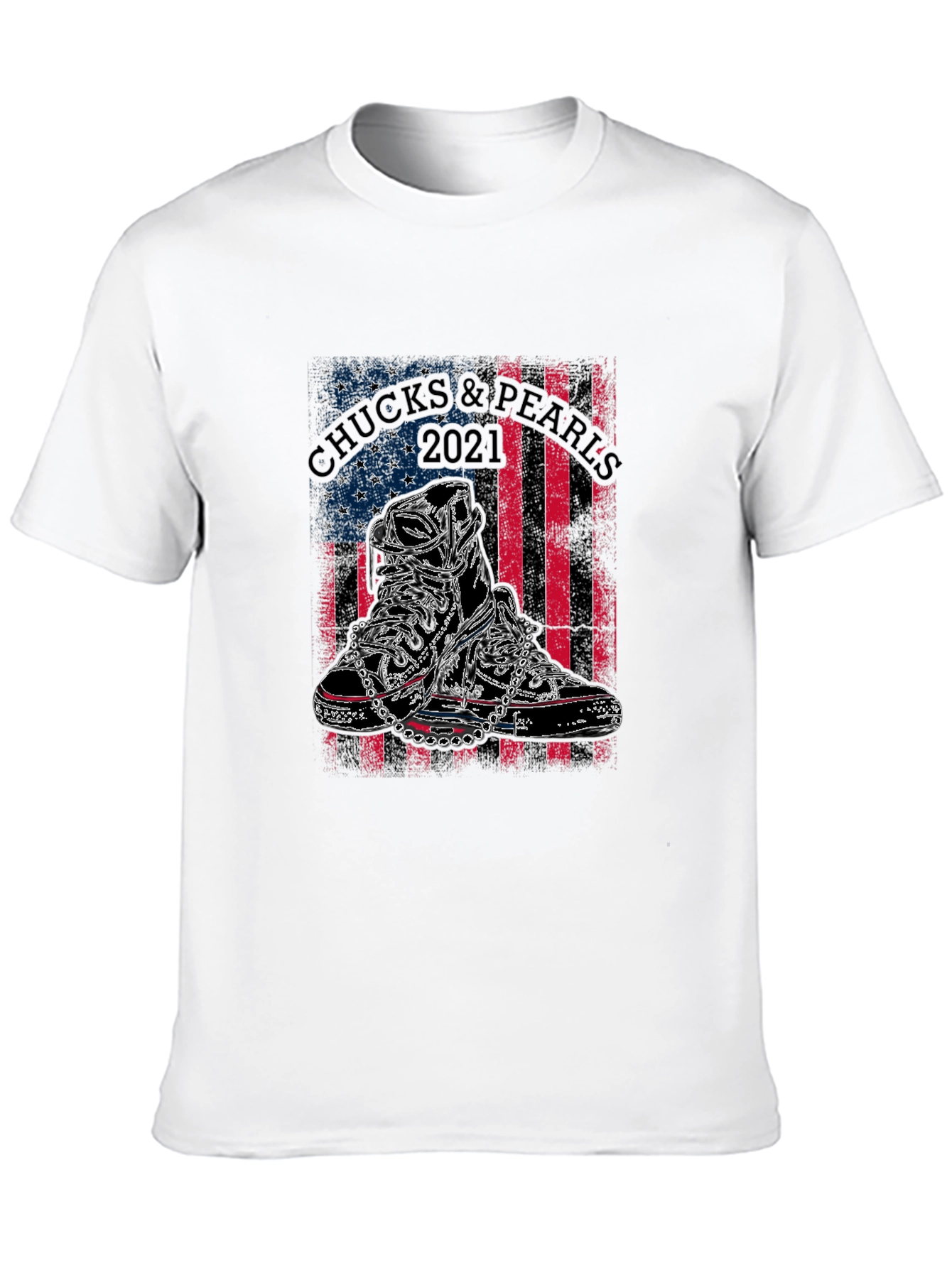 Chucks & Pearls 2021 Graphic Tee