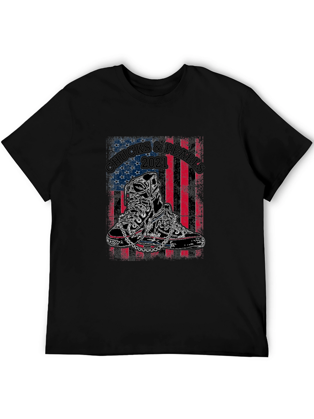 Chucks & Pearls 2021 Graphic Tee