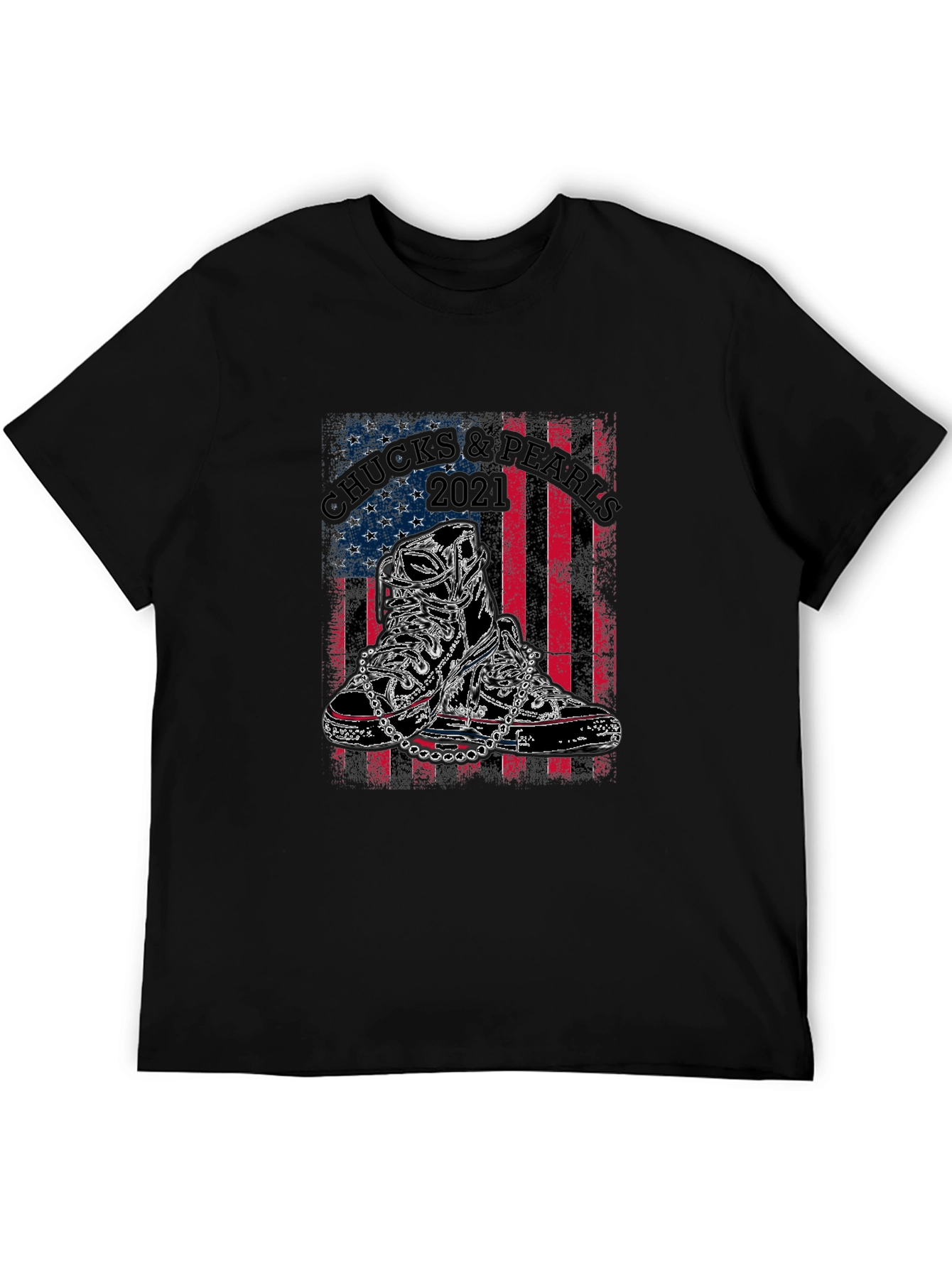 Chucks & Pearls 2021 Graphic Tee
