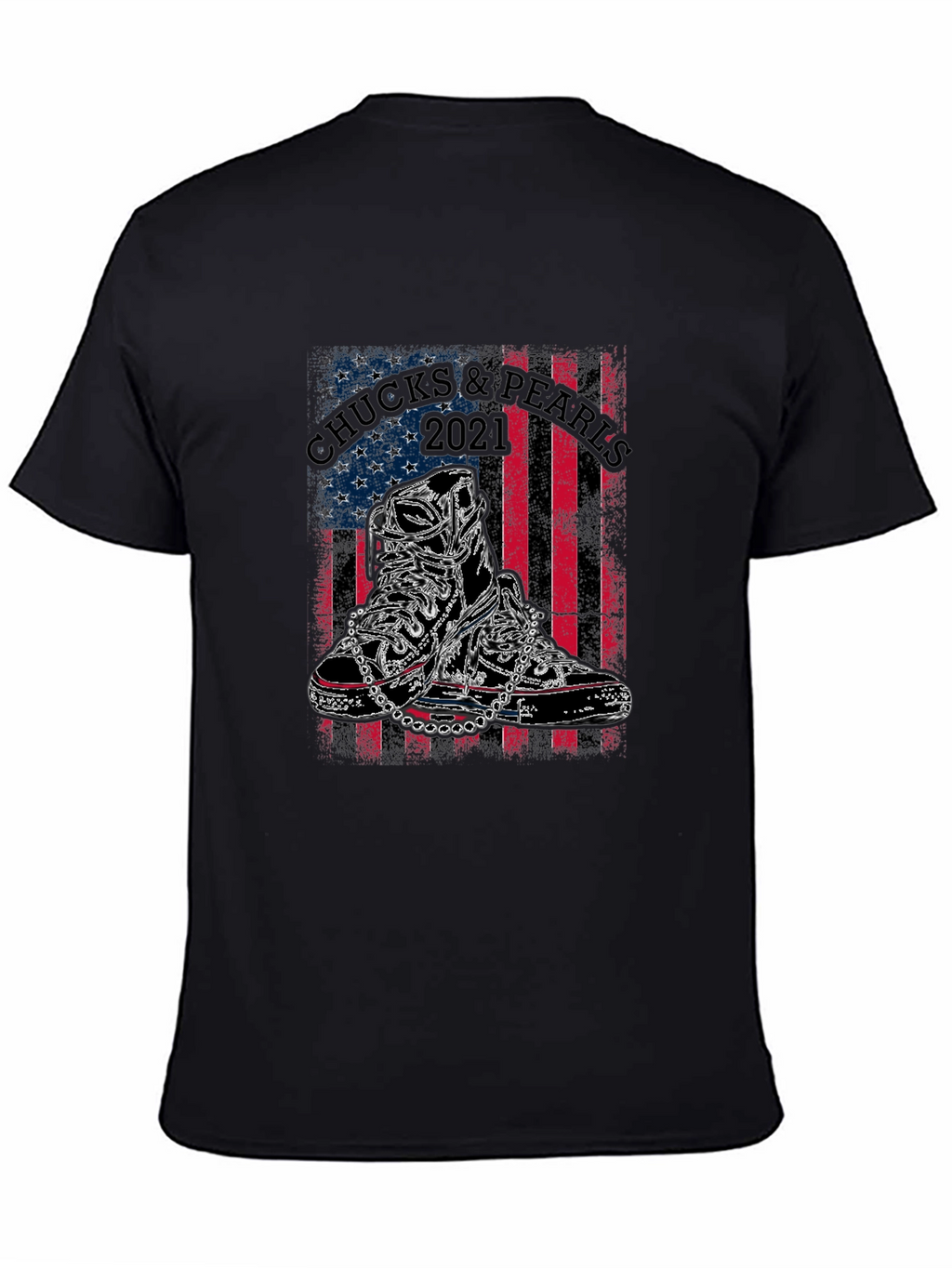 Chucks & Pearls 2021 Graphic Tee