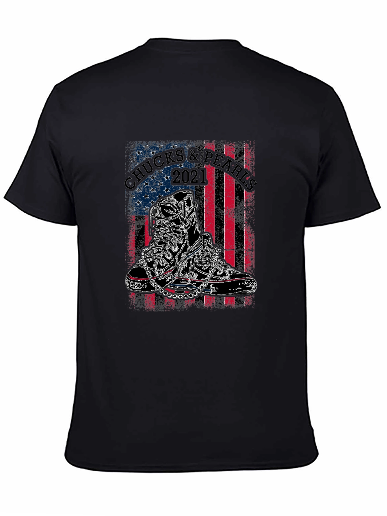 Chucks & Pearls 2021 Graphic Tee