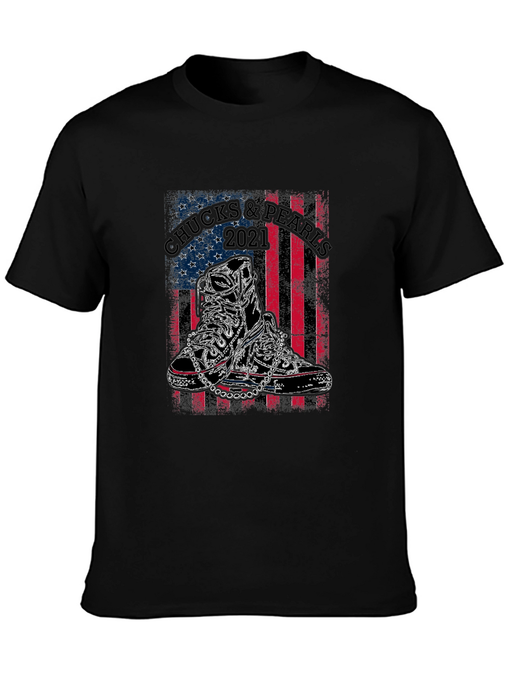 Chucks & Pearls 2021 Graphic Tee