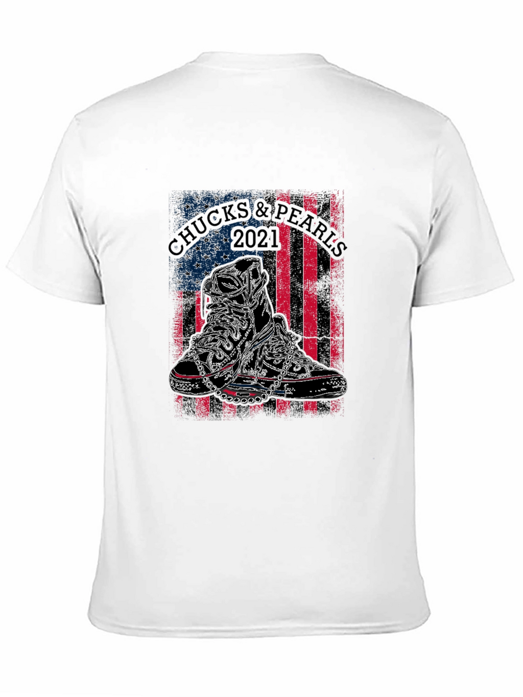 Chucks & Pearls 2021 Graphic Tee