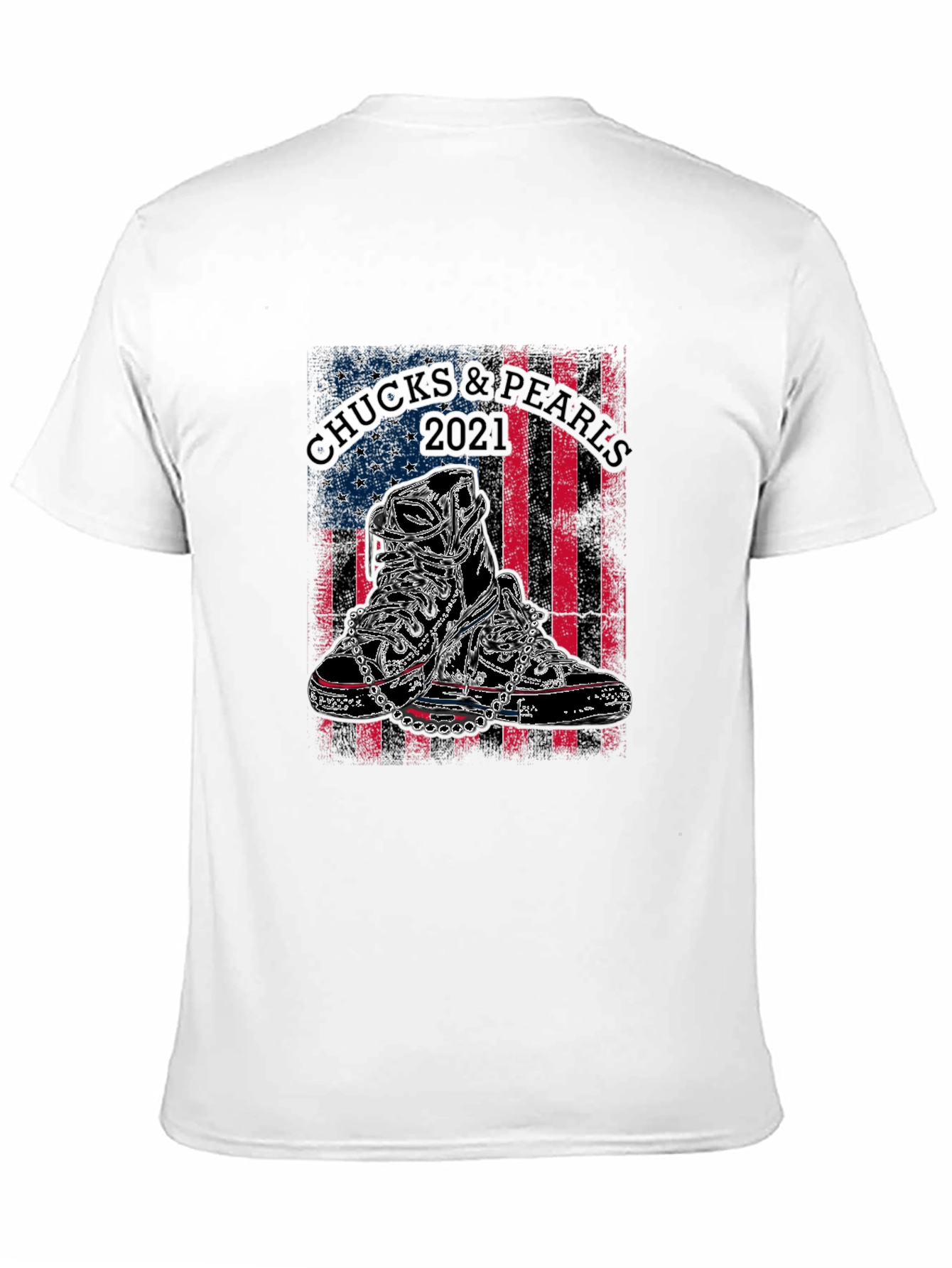 Chucks & Pearls 2021 Graphic Tee