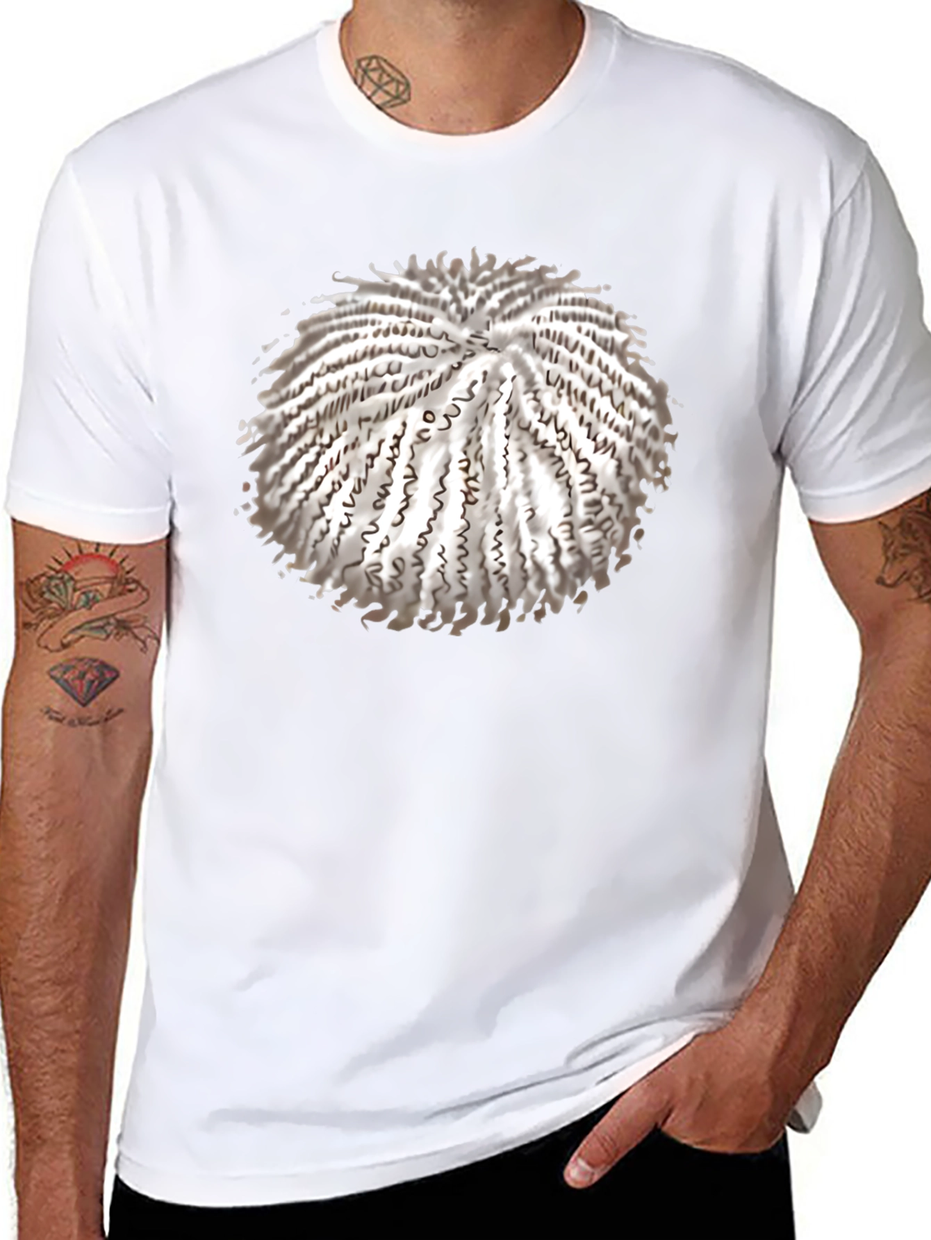 Novelty Puli Dog Breed Graphic Print T-Shirt