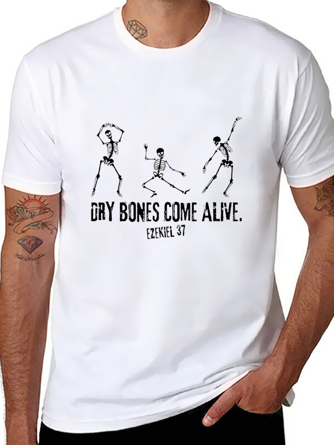 Dry Bones Come Alive T-Shirt - Ezekiel 37 Tee
