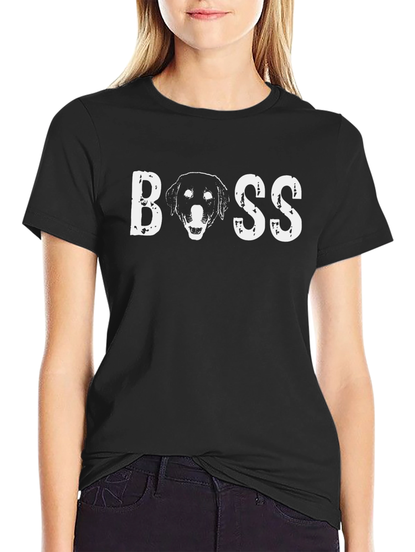 Boss Dog Graphic T-Shirt