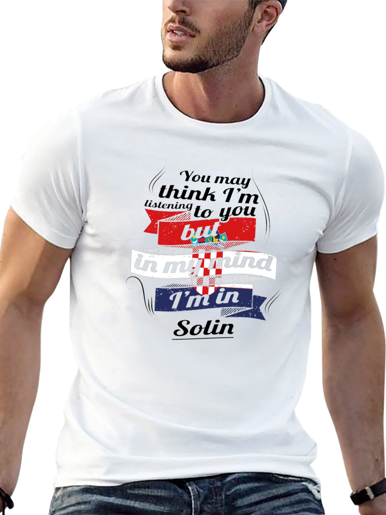 Croatia Solin Mind T-Shirt - Sarcastic Travel Tee
