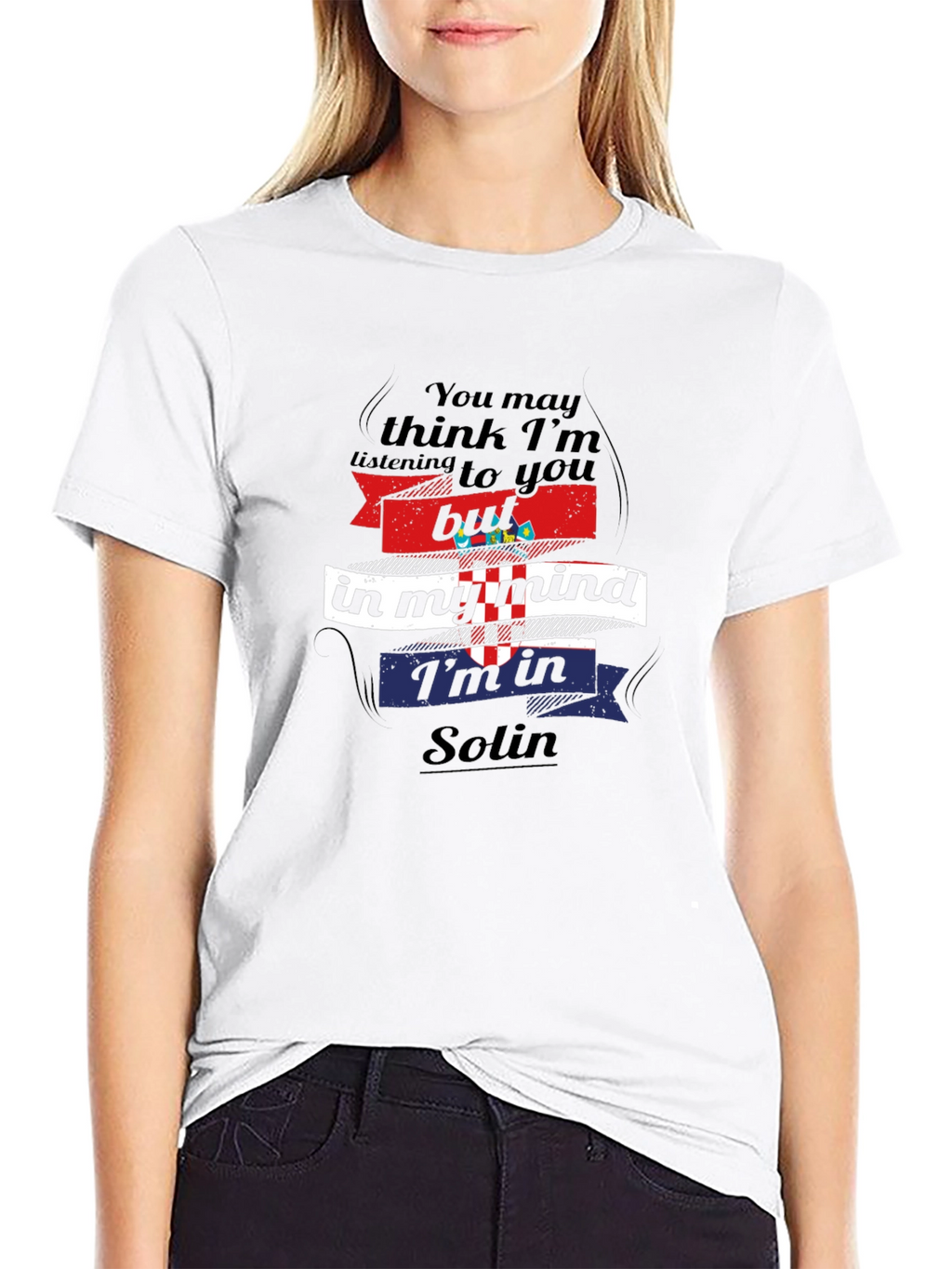 Croatia Solin Mind T-Shirt - Sarcastic Travel Tee